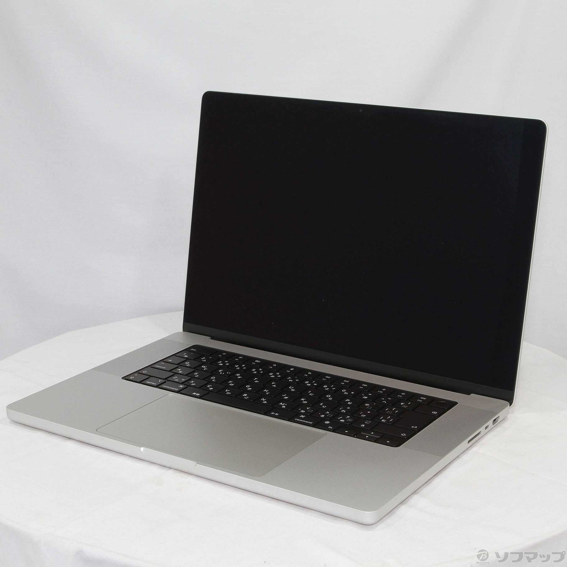 MacBook Pro 16.2-inch Late 2021 MK1E3J／A Apple M1 Pro 10コアCPU_16コアGPU 16GB  SSD512GB シルバー 〔12.6 Monterey〕