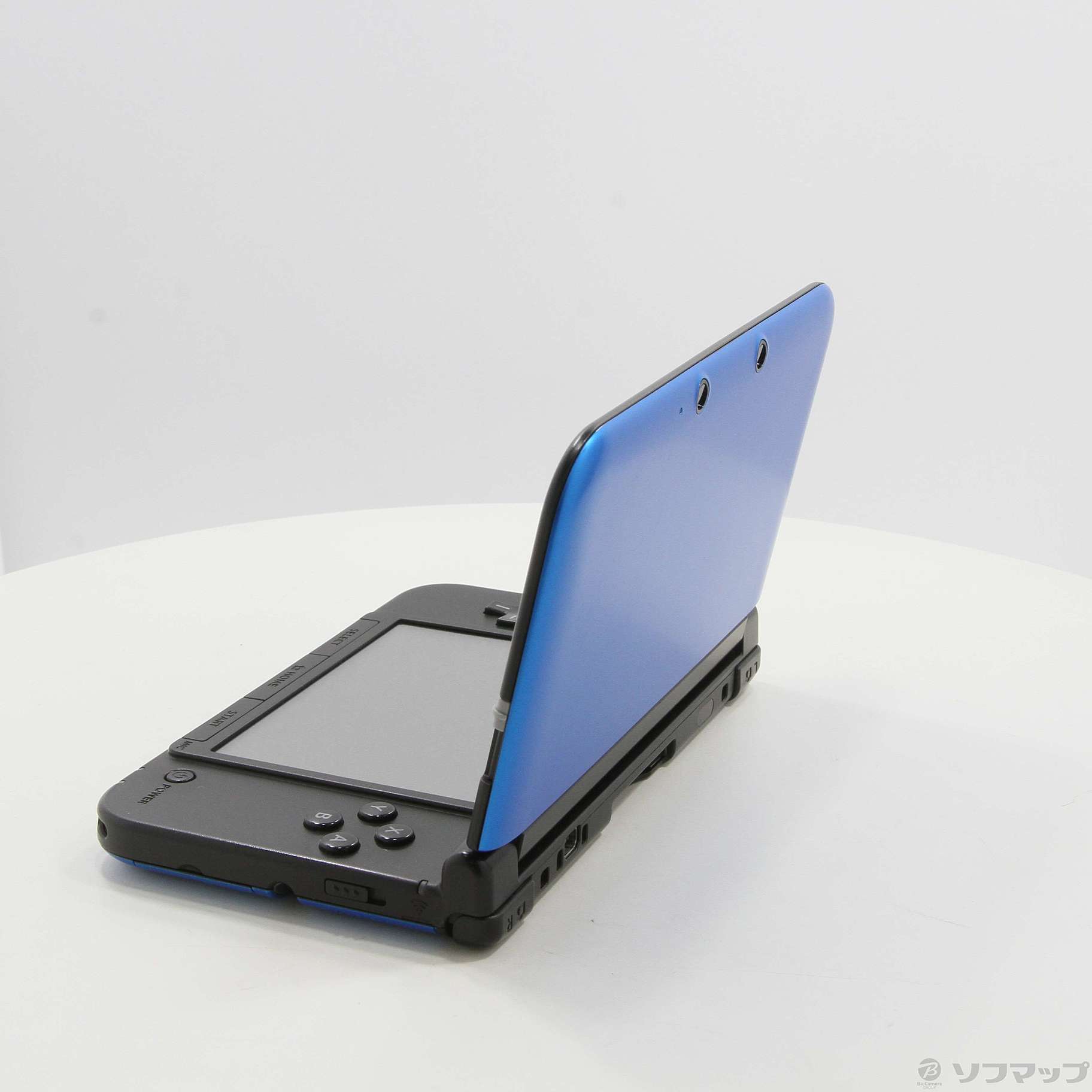 中古品（難あり）〕 ニンテンドー3DS LL ブルー×ブラック｜の通販は  