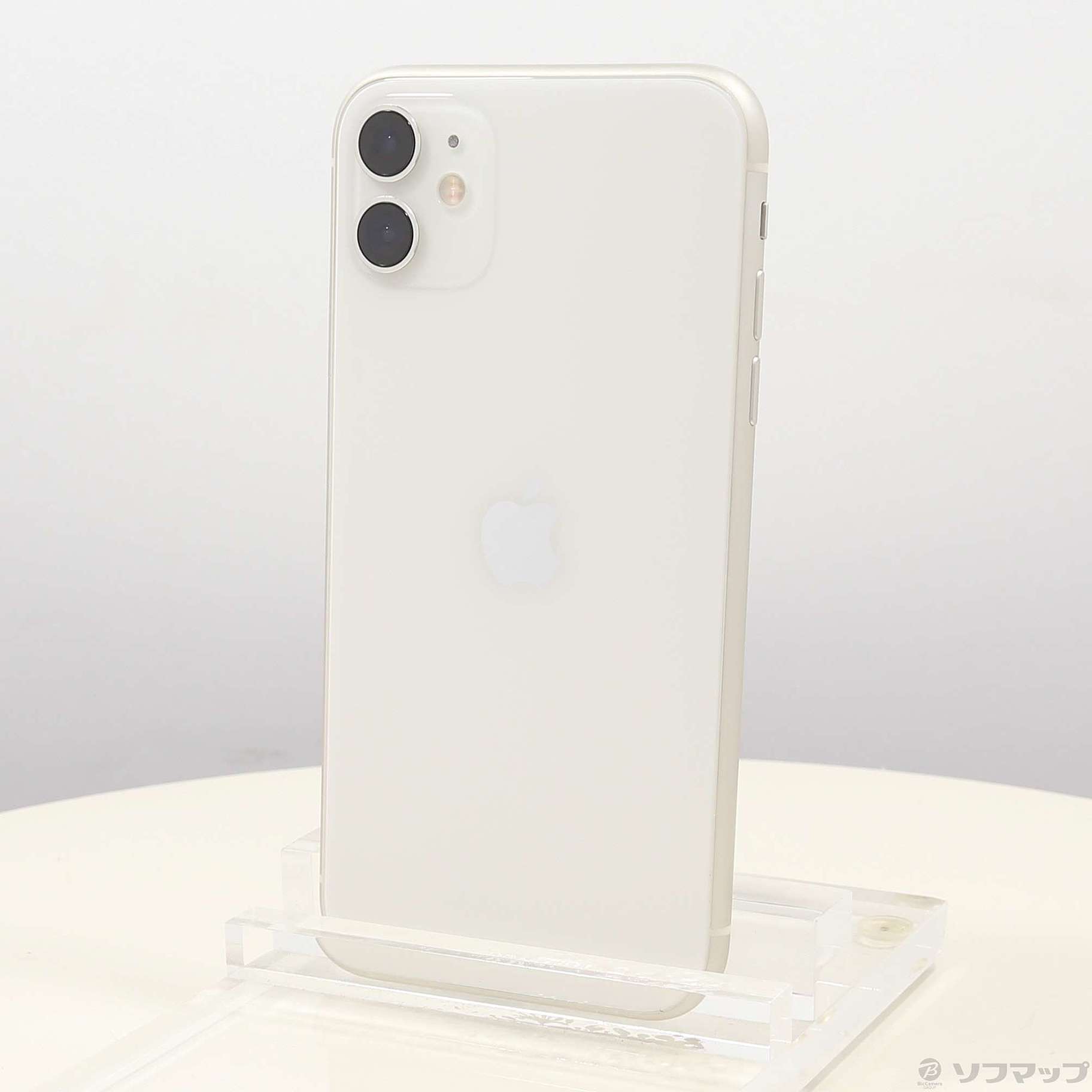 中古】iPhone11 128GB ホワイト MWM22J／A SIMフリー [2133055481963 