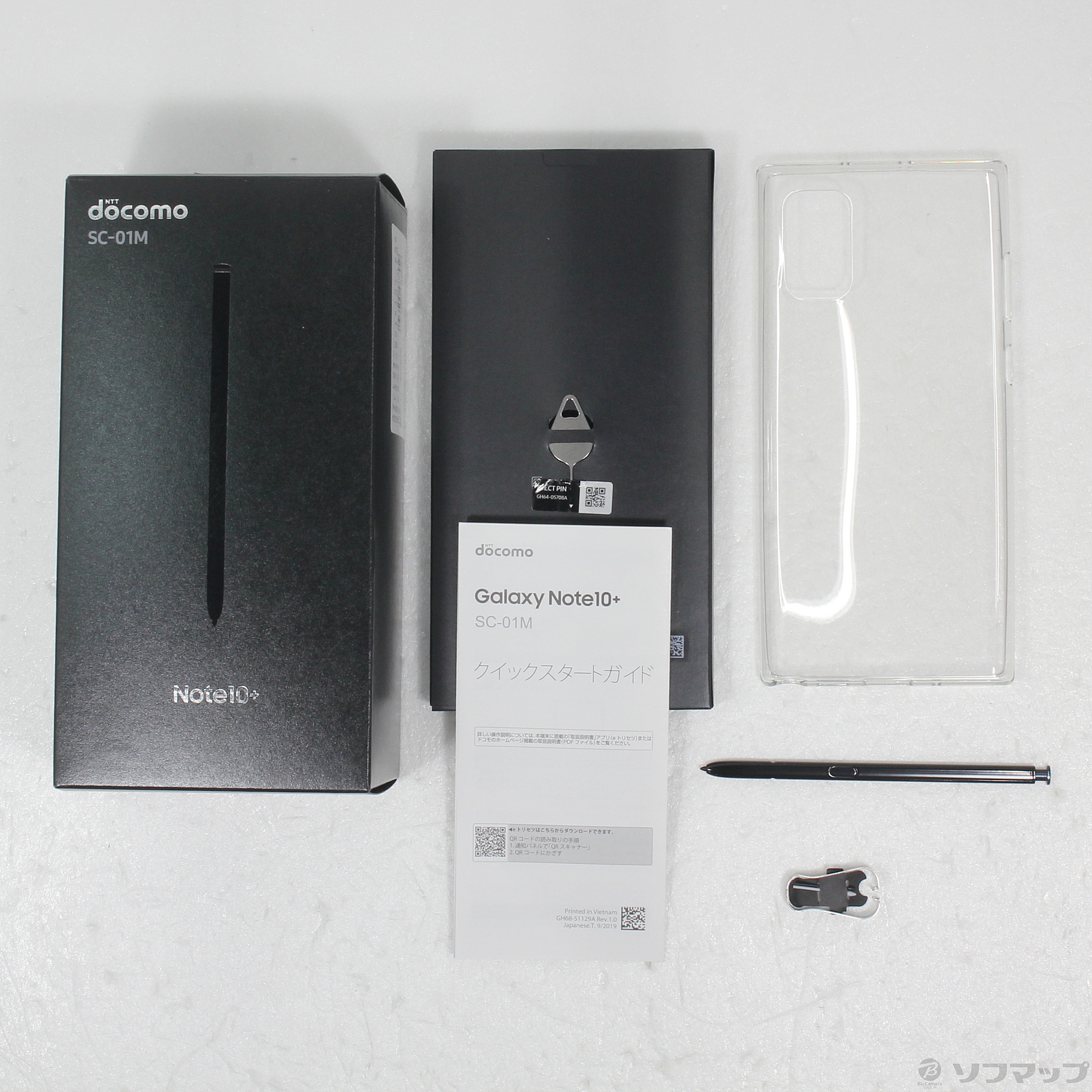 中古】GALAXY Note10+ 256GB オーラブラック SC-01M docomoロック解除