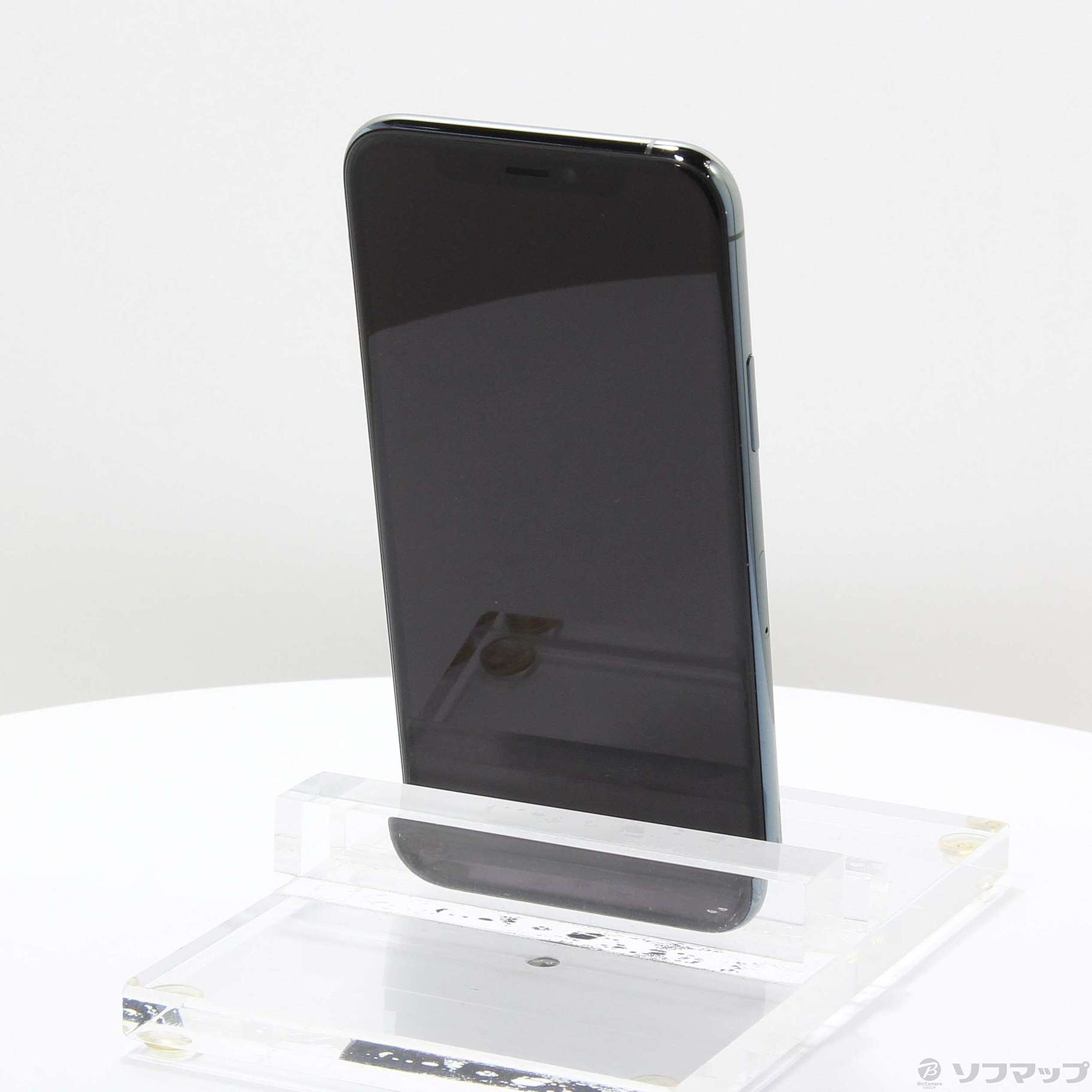 中古】iPhone11 Pro 512GB ミッドナイトグリーン MWCG2J／A SIMフリー 