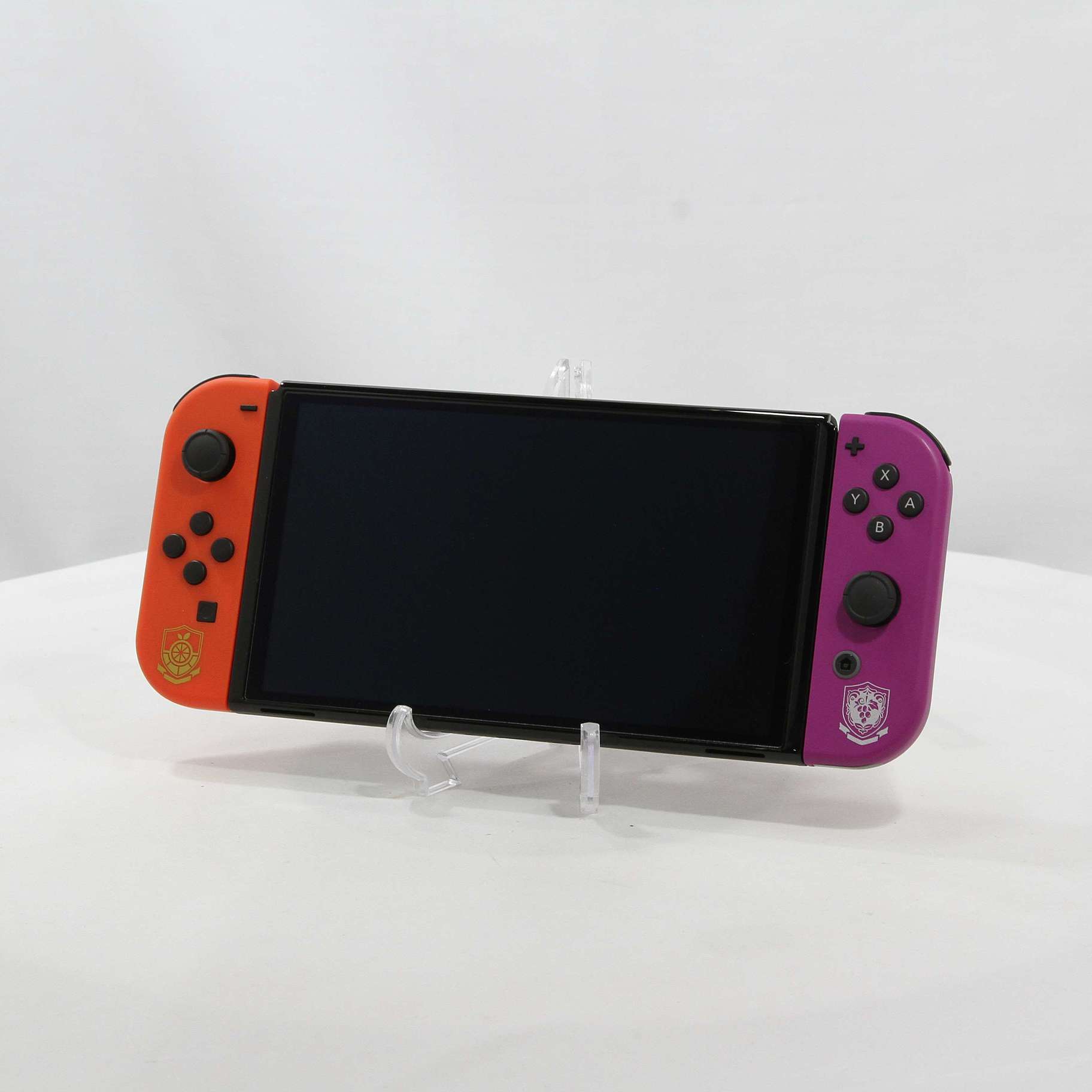 中古品〕 Nintendo Switch 有機ELモデル スカーレット・バイオレット 