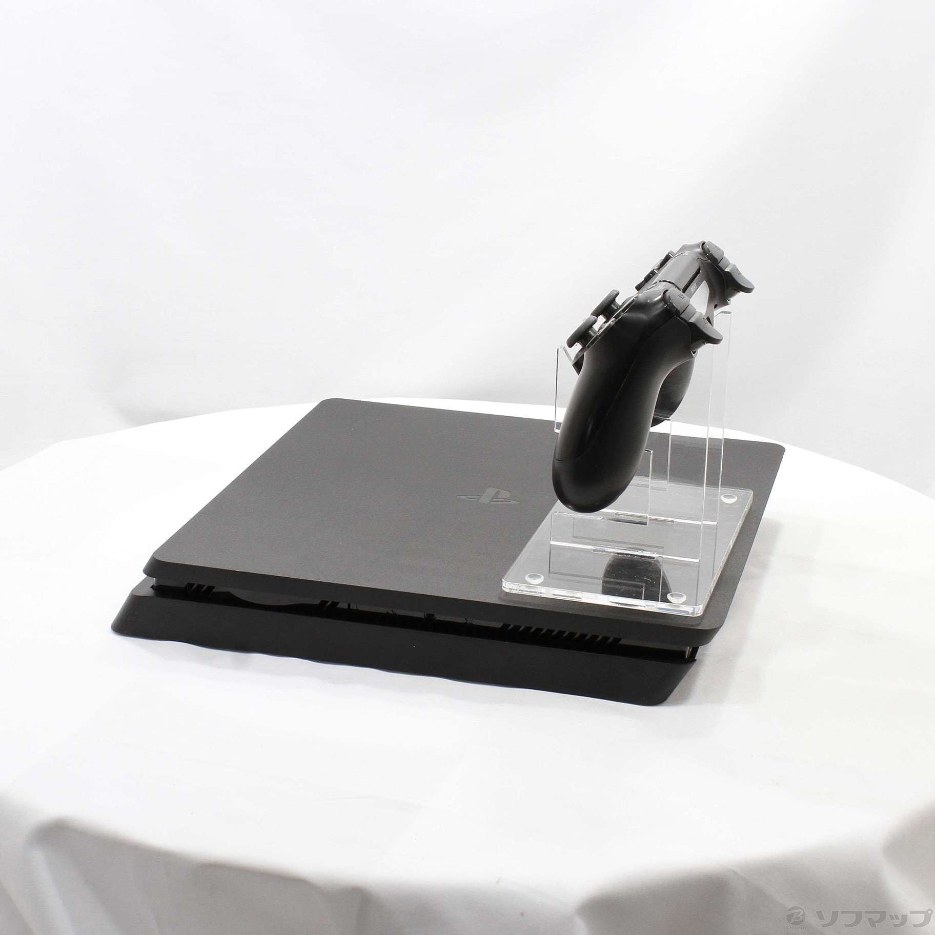 中古品〕 PlayStation 4 ジェット・ブラック 500GB CUH-2200AB01｜の 