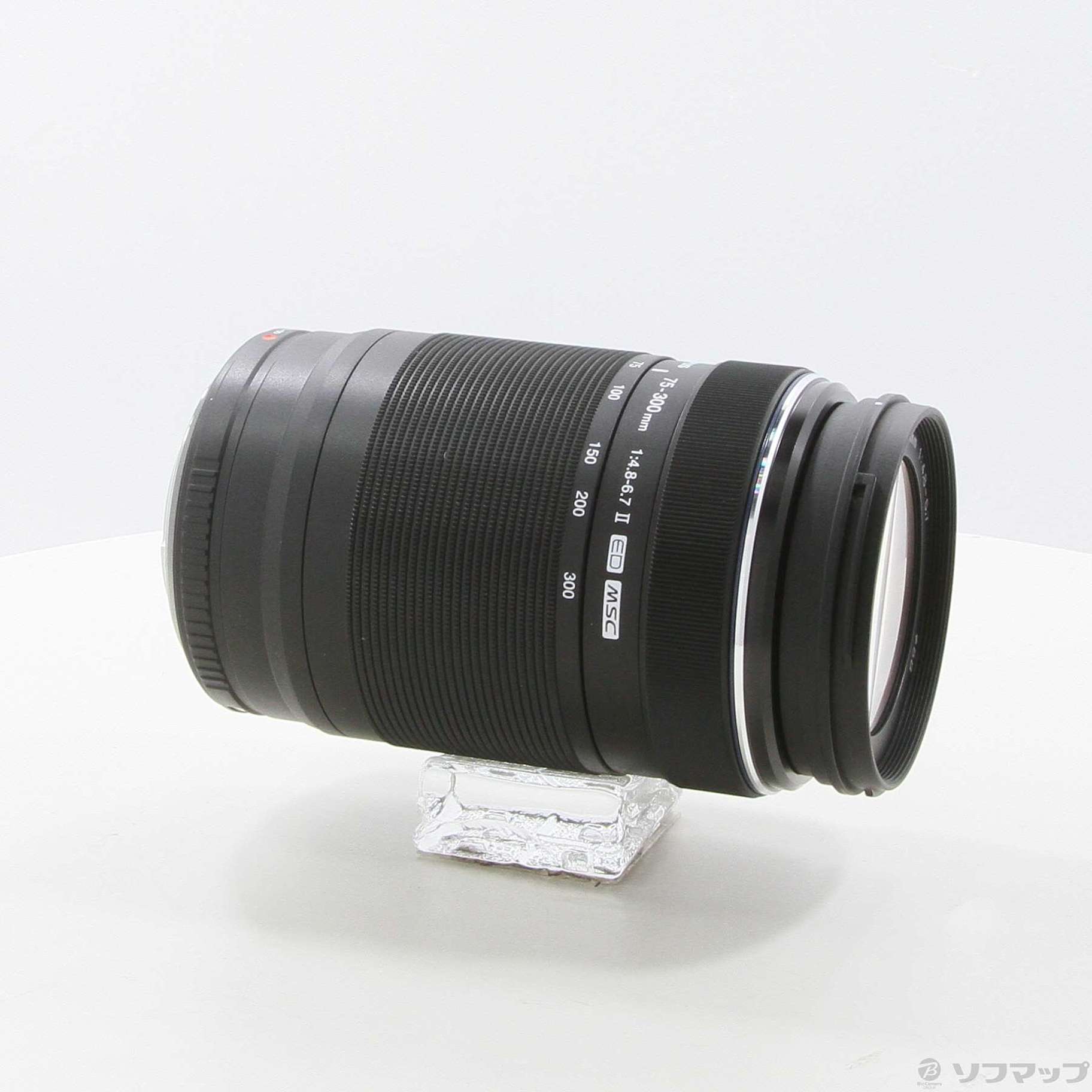 中古】M.ZUIKO DIGITAL ED 75-300mm F4.8-6.7 II ブラック 