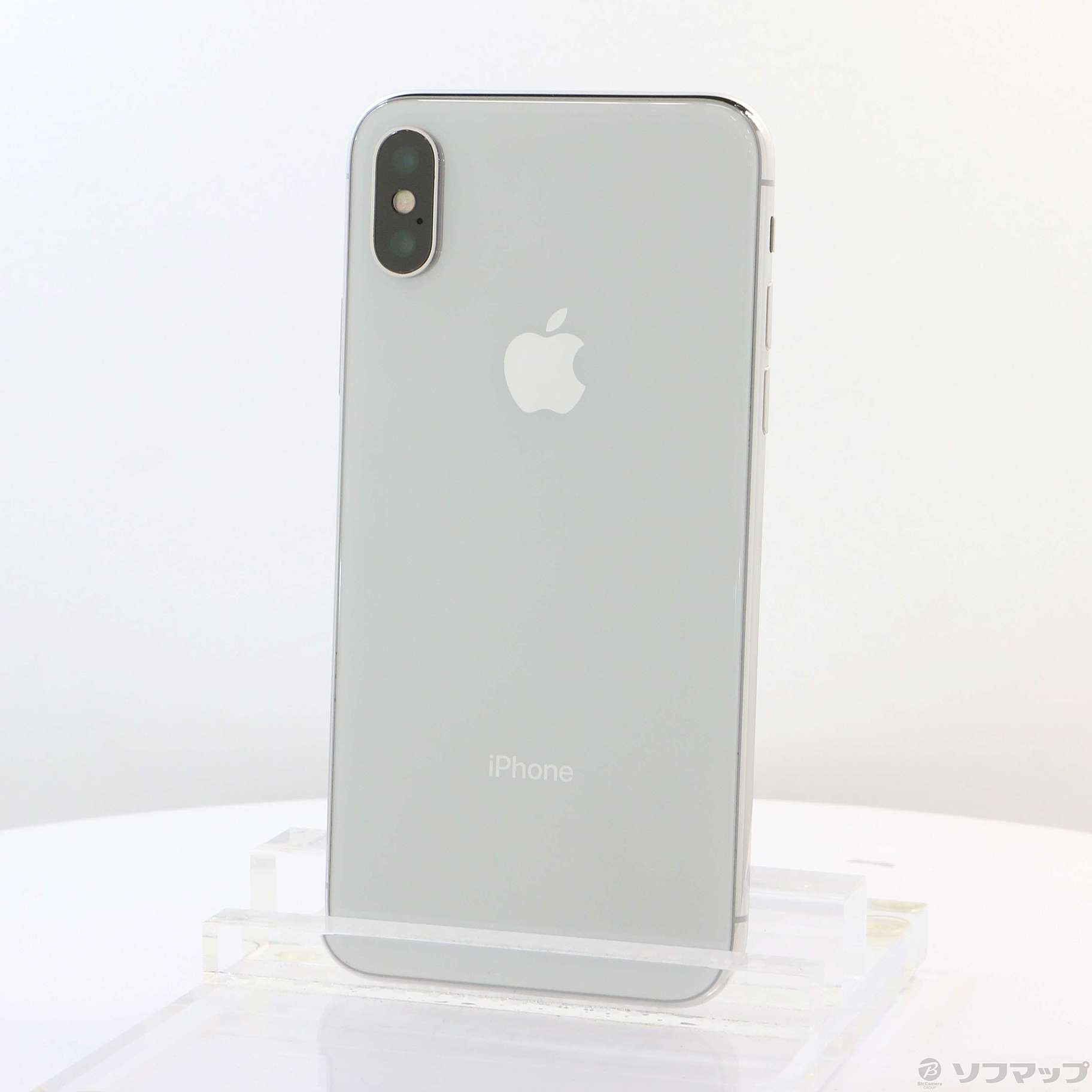 中古】iPhoneX 256GB シルバー NQC22J／A SIMフリー [2133055497858] - リコレ！|ビックカメラグループ  ソフマップの中古通販サイト