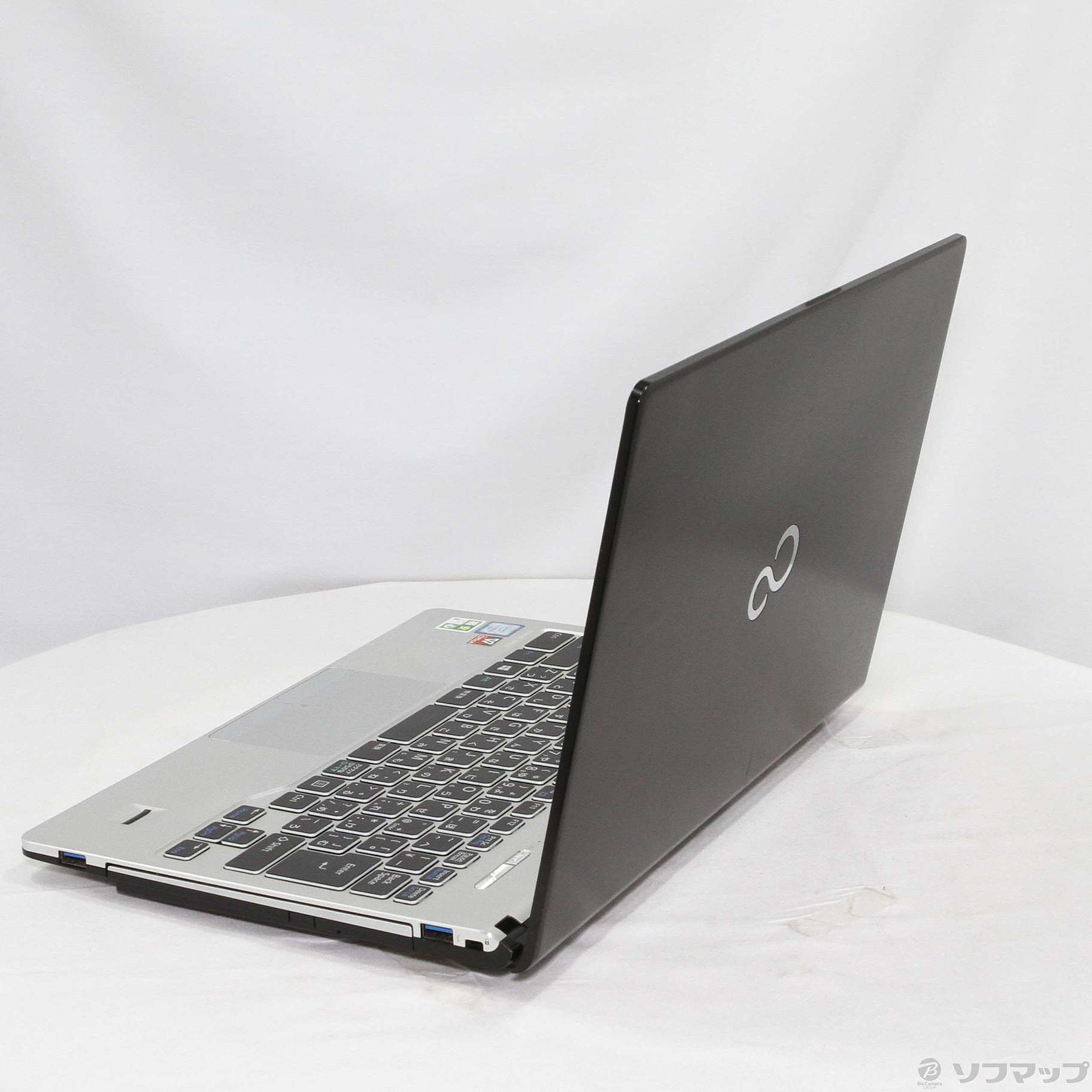 中古】格安安心パソコン LIFEBOOK SH90／W FMVS90WB スパークリングブラック 〔Windows 10〕  ［Core-i5-6200U (2.3GHz)／4GB／SSD256GB／13.3インチワイド］ [2133055497919] -  リコレ！|ビックカメラグループ ソフマップの中古通販サイト