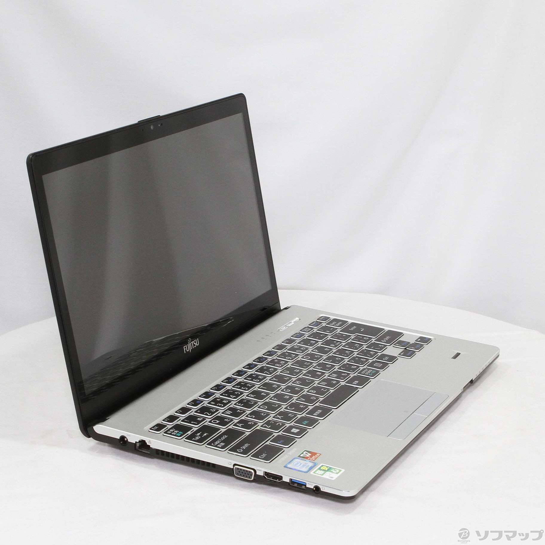 中古】格安安心パソコン LIFEBOOK SH90／W FMVS90WB スパークリングブラック 〔Windows 10〕 ［Core i5  6200U (2.3GHz)／4GB／SSD256GB／13.3インチワイド］ [2133055497919] - リコレ！|ビックカメラグループ  ソフマップの中古通販サイト