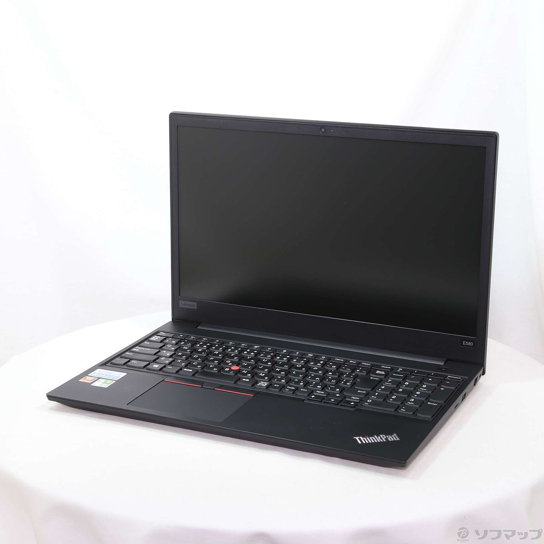 〔中古品〕 格安安心パソコン ThinkPad E580 20KSCTO1WW ［Core-i3-7020U (2.3GHz)／4GB／HDD500GB／15.6インチワイド］