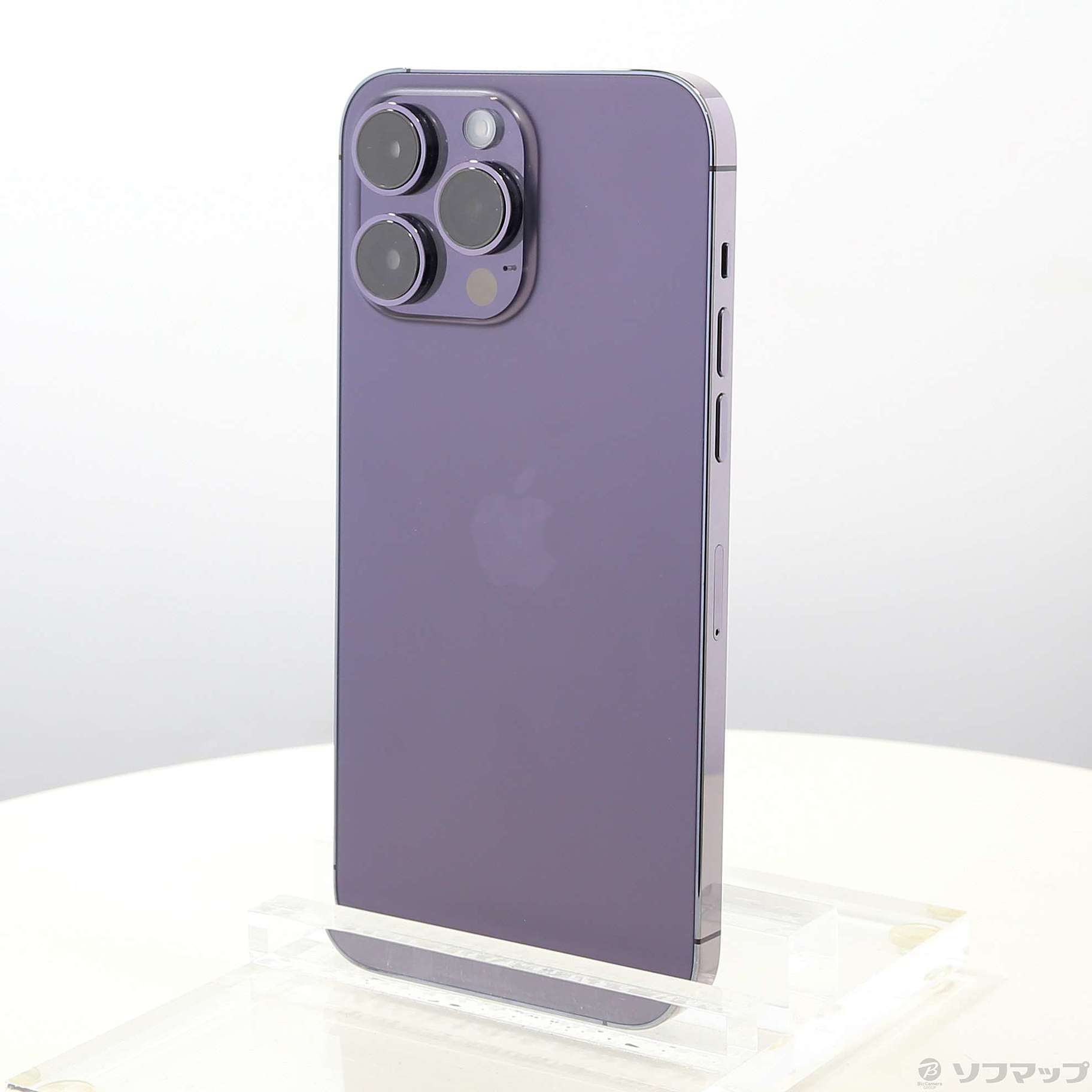 中古】iPhone14 Pro Max 512GB ディープパープル MQ9J3J／A SIMフリー 