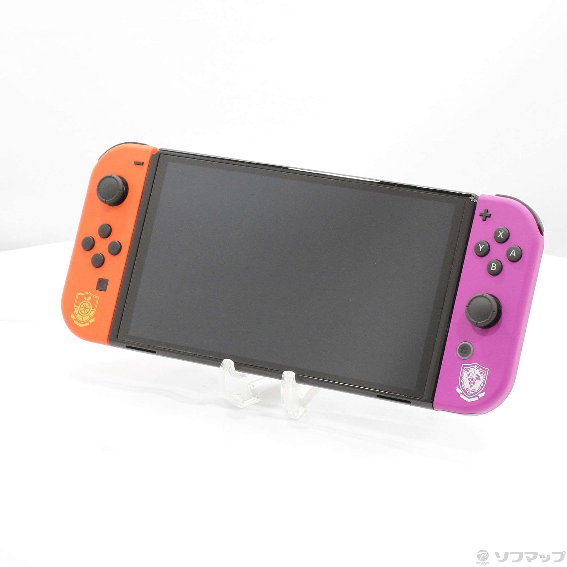 中古】Nintendo Switch 有機ELモデル スカーレット・バイオレット ...