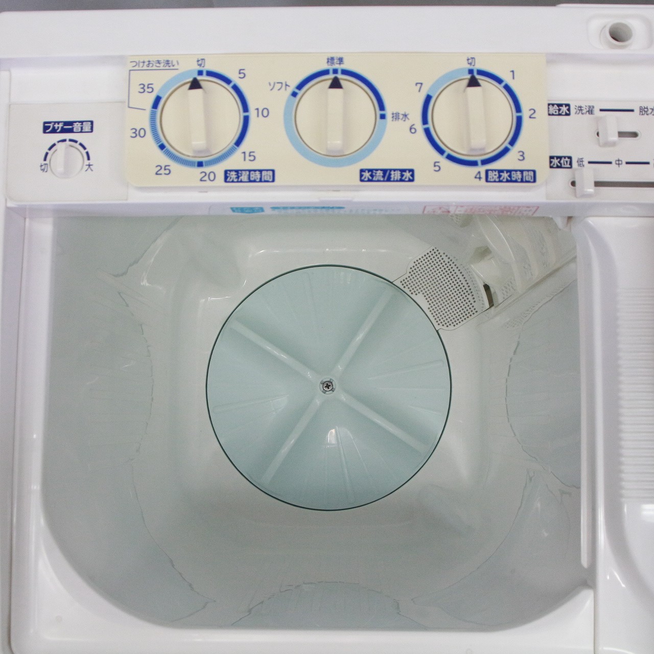 中古】〔展示品〕 2槽式洗濯機 青空 ホワイト PS-65AS2-W ［洗濯6.5kg