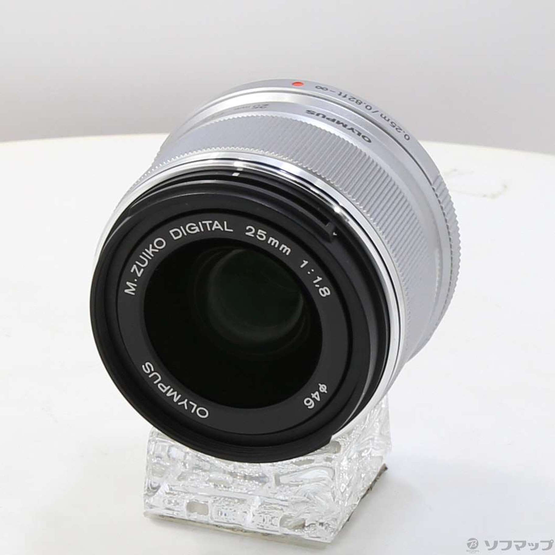 中古】M.ZUIKO DIGITAL 25mm F1.8 (レンズ／シルバー) (μ4／3) [2133055525568] -  リコレ！|ビックカメラグループ ソフマップの中古通販サイト