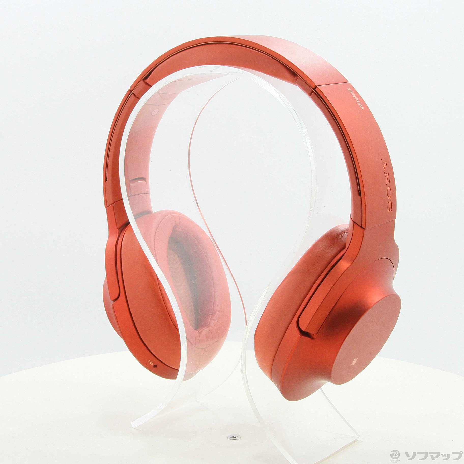 セール対象品 h.ear on Wireless NC MDR-100ABN シナバーレッド