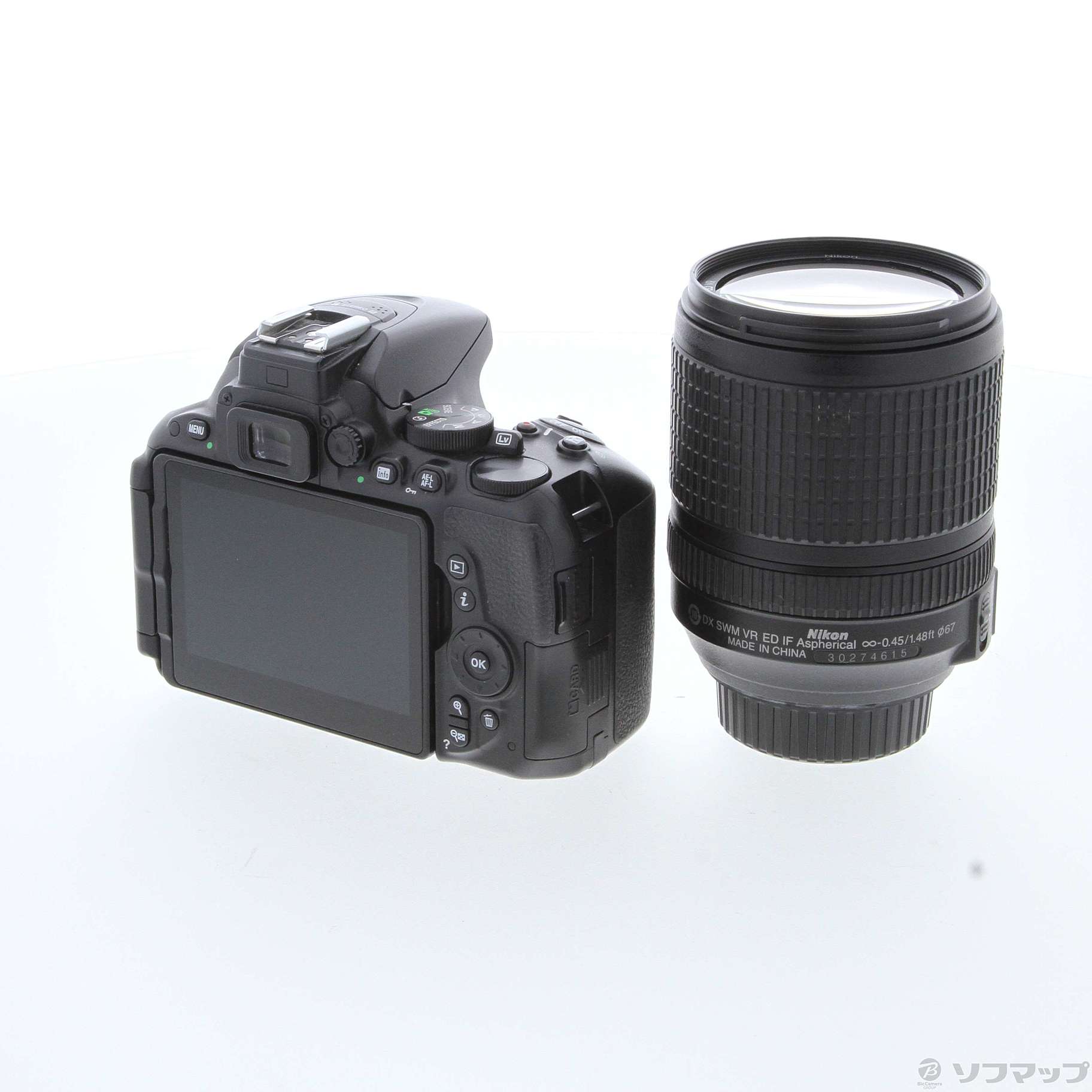 中古】NIKON D5500 18-140 VR レンズキット ブラック [2133055525728] - リコレ！|ビックカメラグループ  ソフマップの中古通販サイト