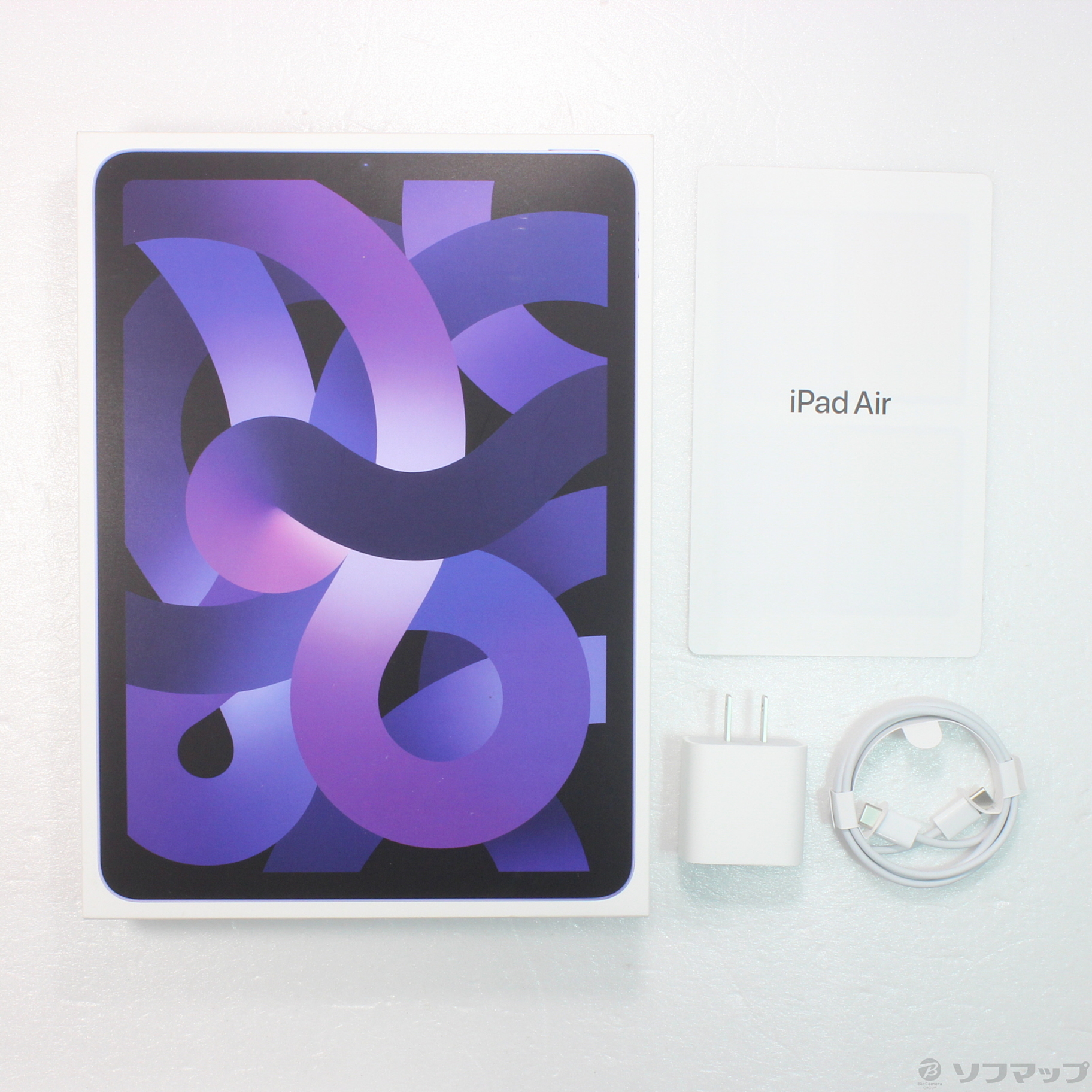 中古】iPad Air 第5世代 256GB パープル MME63J／A Wi-Fi ［10.9インチ ...
