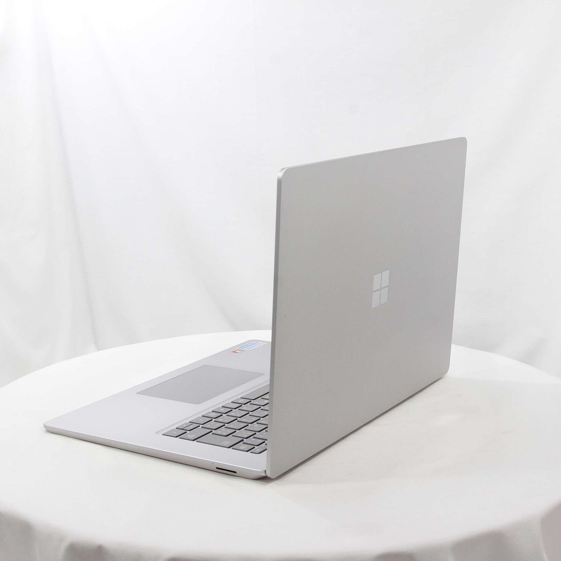 Surface Laptop 3 〔AMD Ryzen ／8GB／SSD128GB〕 V4G-00018 プラチナ 〔Windows 10〕