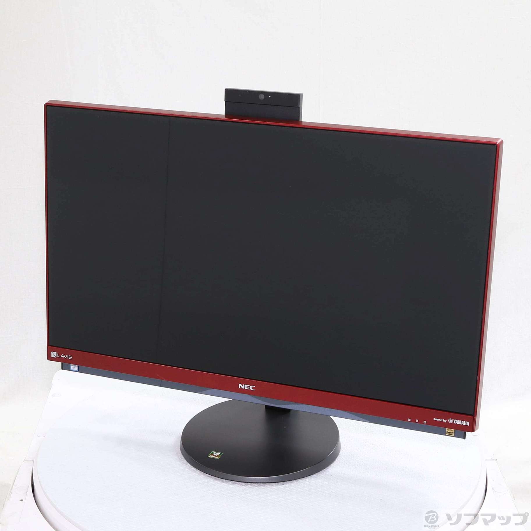 中古】LAVIE Desk All-in-one DA770／GAR PC-DA770GAR ラズベリーレッド 〔Windows 10〕  [2133055547225] - リコレ！|ビックカメラグループ ソフマップの中古通販サイト