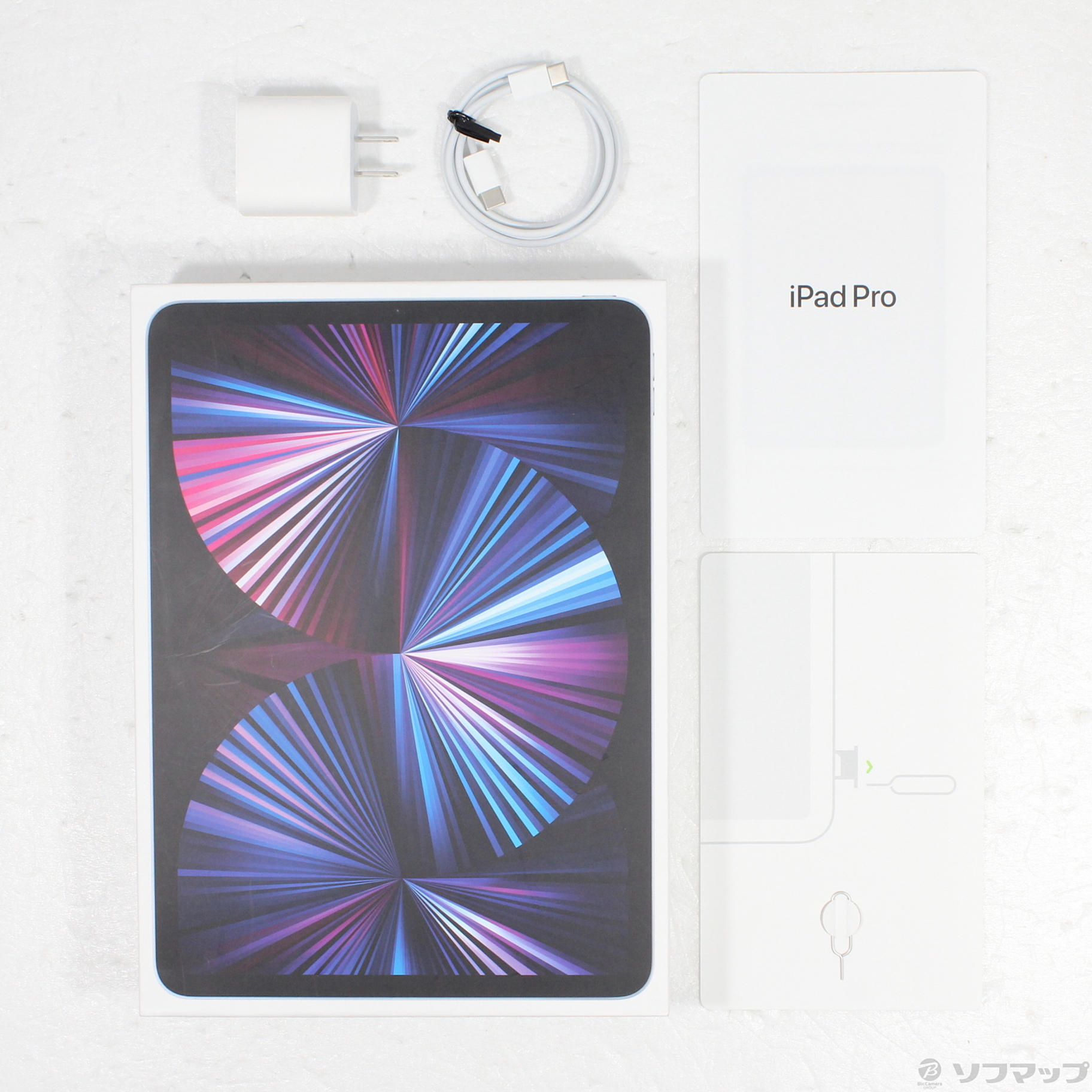 中古】iPad Pro 11インチ 第3世代 256GB シルバー MHW83J／A SIMフリー