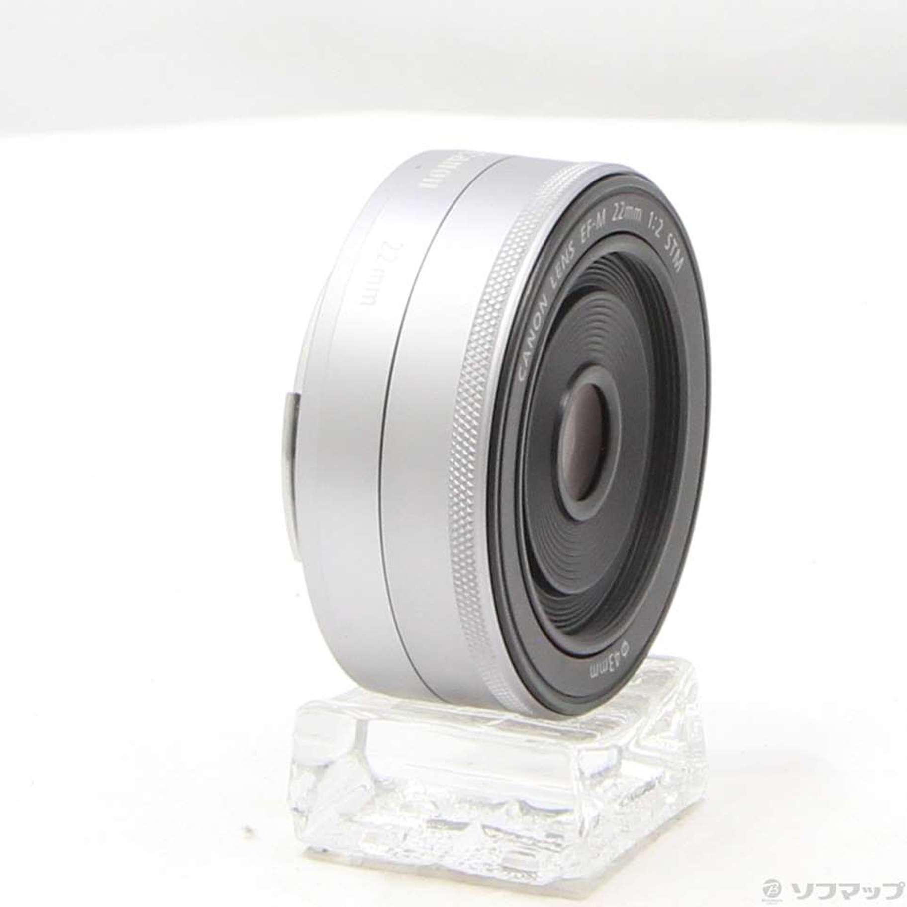 中古】EF-M 22mm F2 STM シルバー (レンズ)(CANON Mマウント