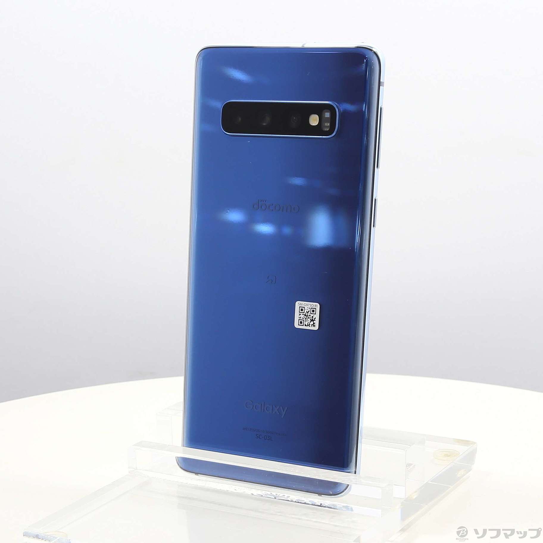 中古】GALAXY S10 128GB プリズムブルー SC-03L docomoロック解除SIMフリー [2133055555398] -  リコレ！|ビックカメラグループ ソフマップの中古通販サイト