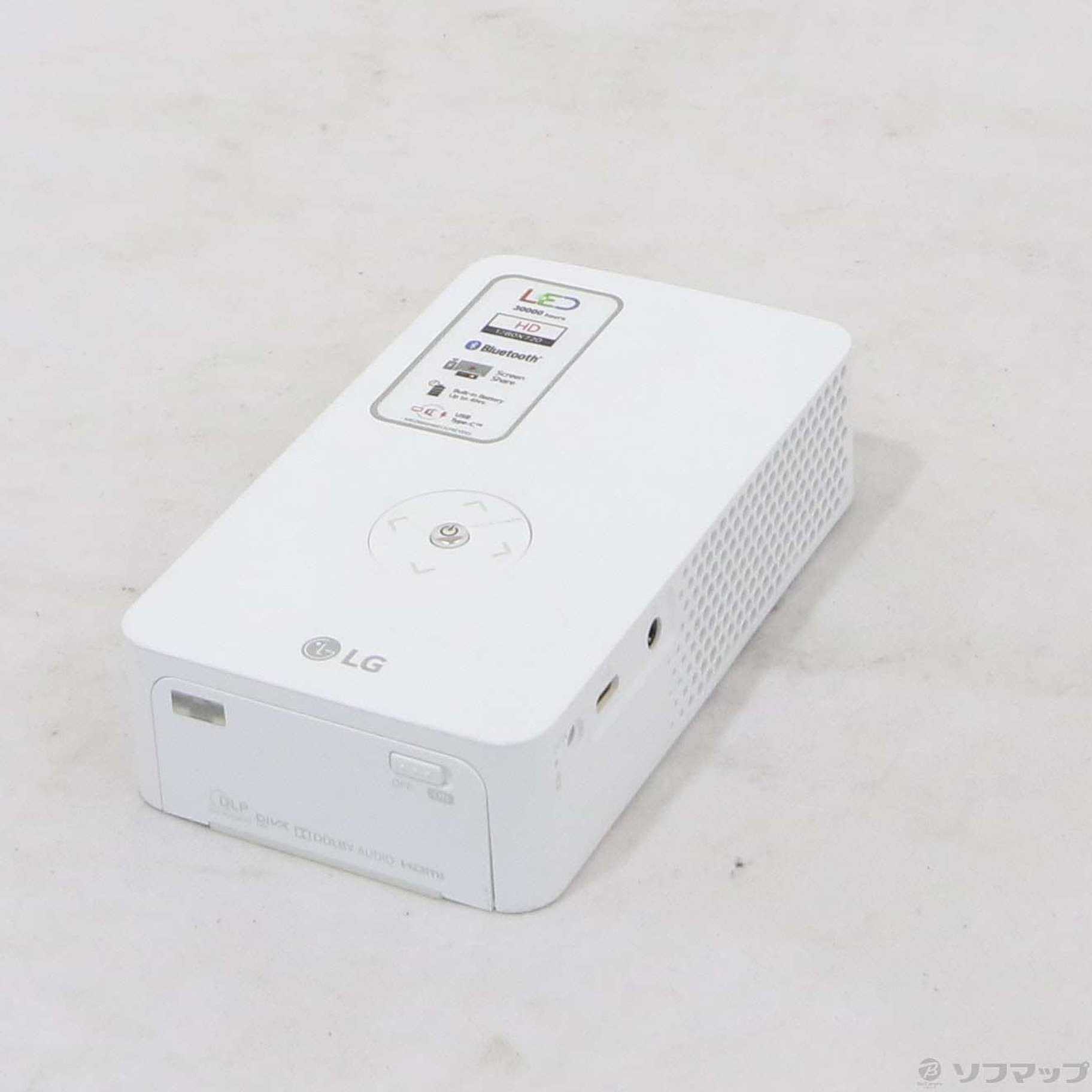 中古】〔中古品〕 ホームプロジェクター PH30JG ホワイト