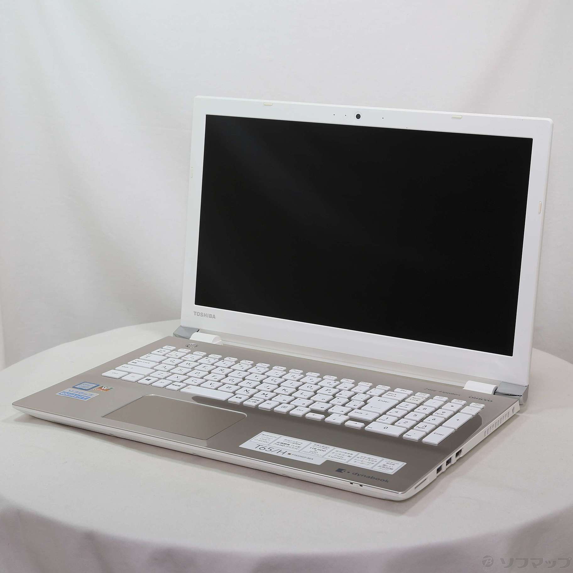 中古】dynabook T65／HG PT65HGP-REA サテンゴールド 〔Windows 10