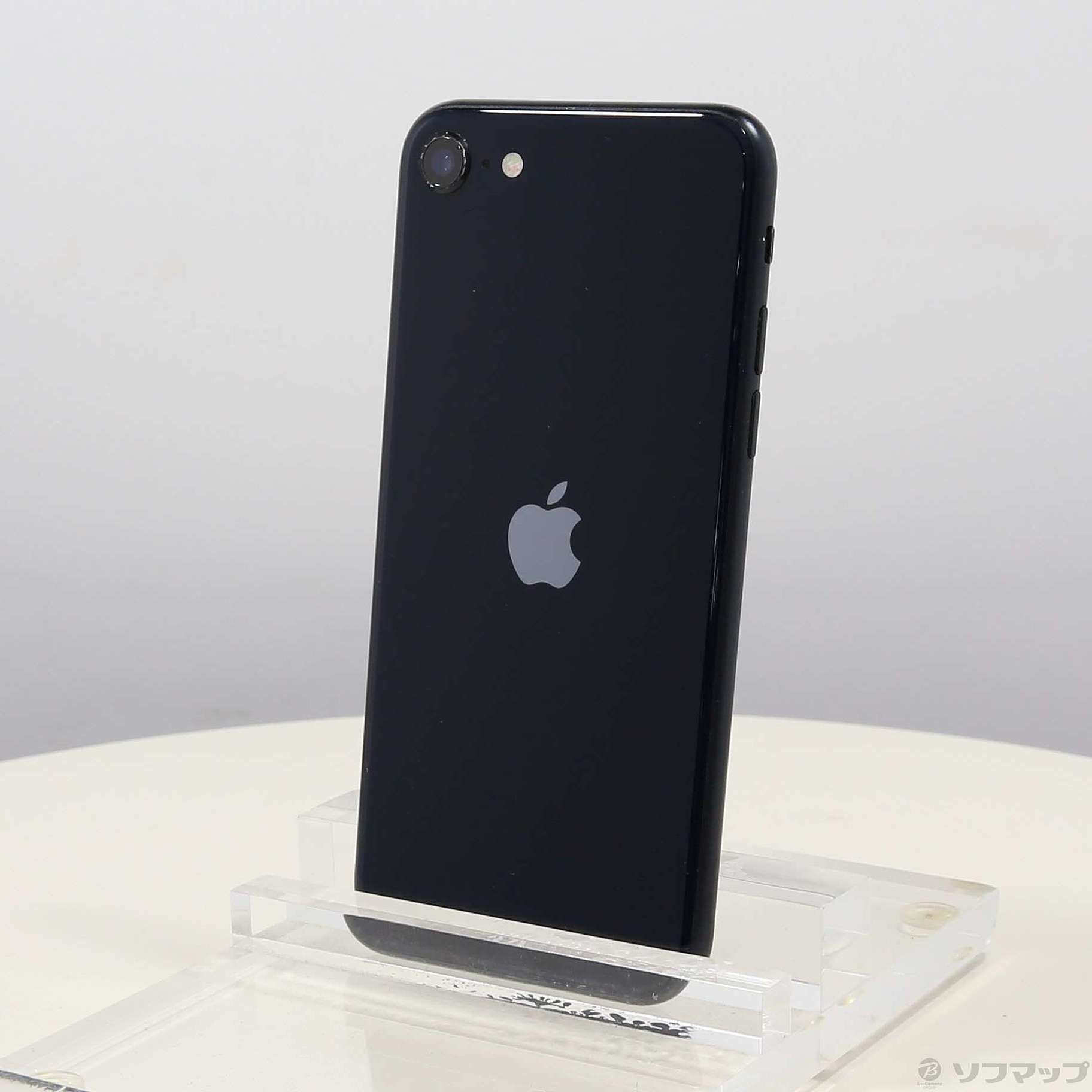中古】iPhone SE 第3世代 64GB ミッドナイト MMYC3J／A SIMフリー 