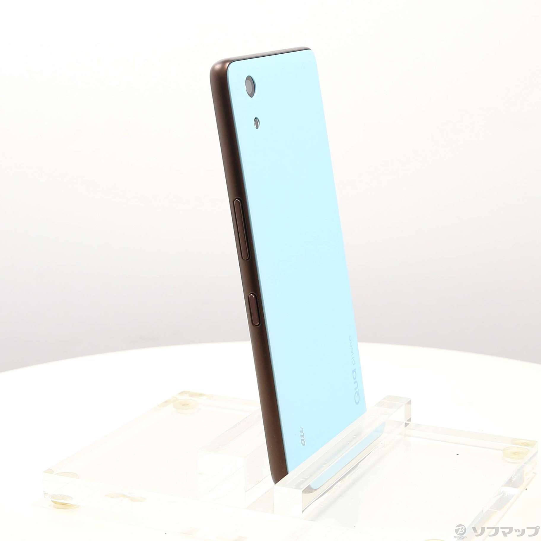 中古】Qua phone QZ 32GB チョコミント KYV44 auロック解除SIM
