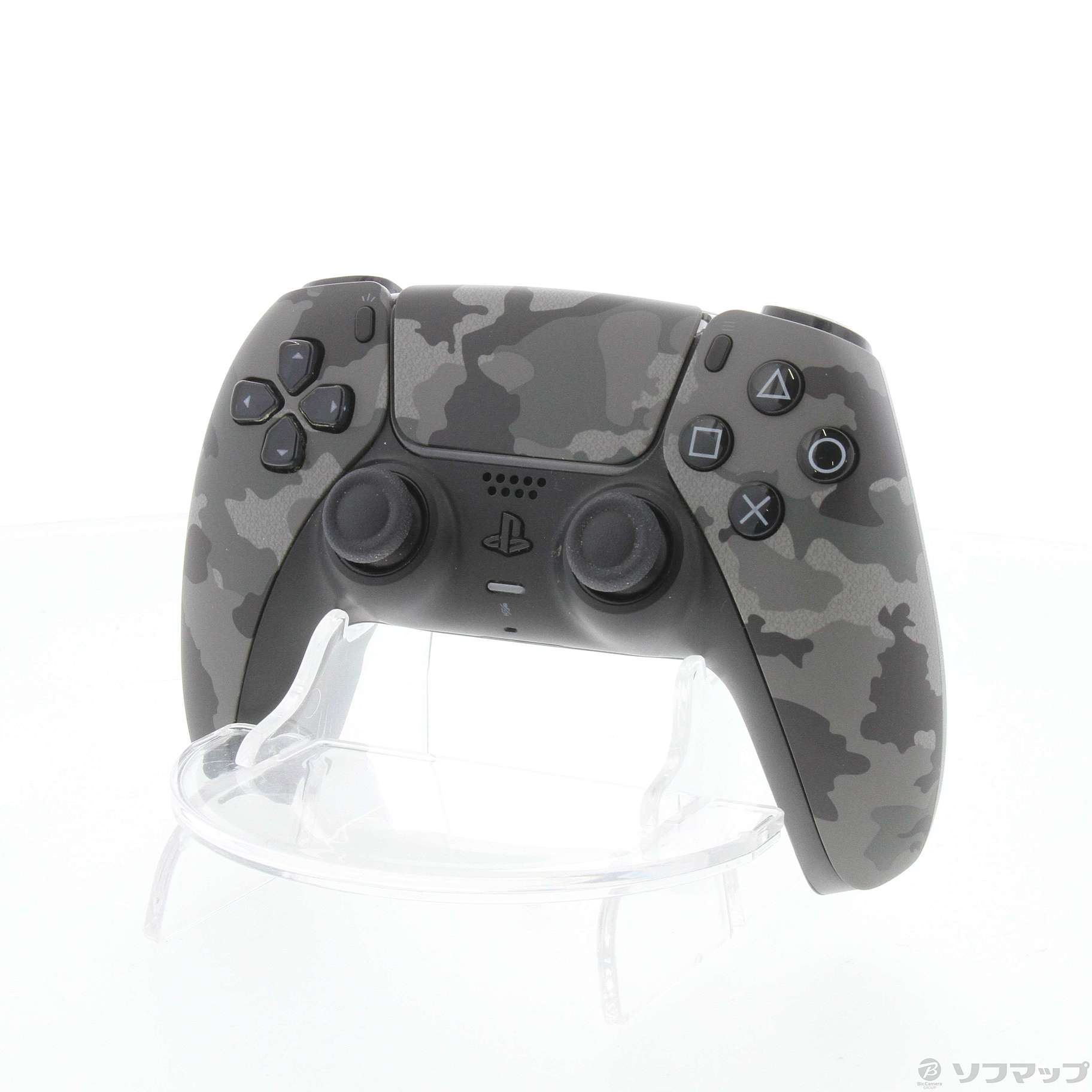 中古】DualSense ワイヤレスコントローラー グレー カモフラージュ  