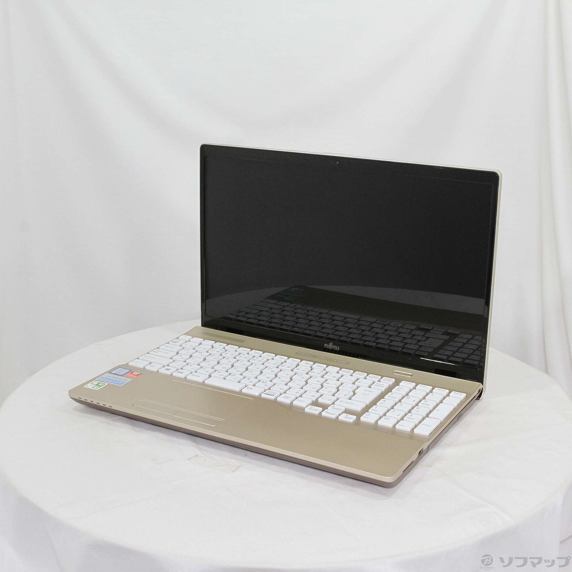 格安安心パソコン LIFEBOOK AH45／B3 FMVA45B3G シャンパンゴールド 〔Windows 10〕