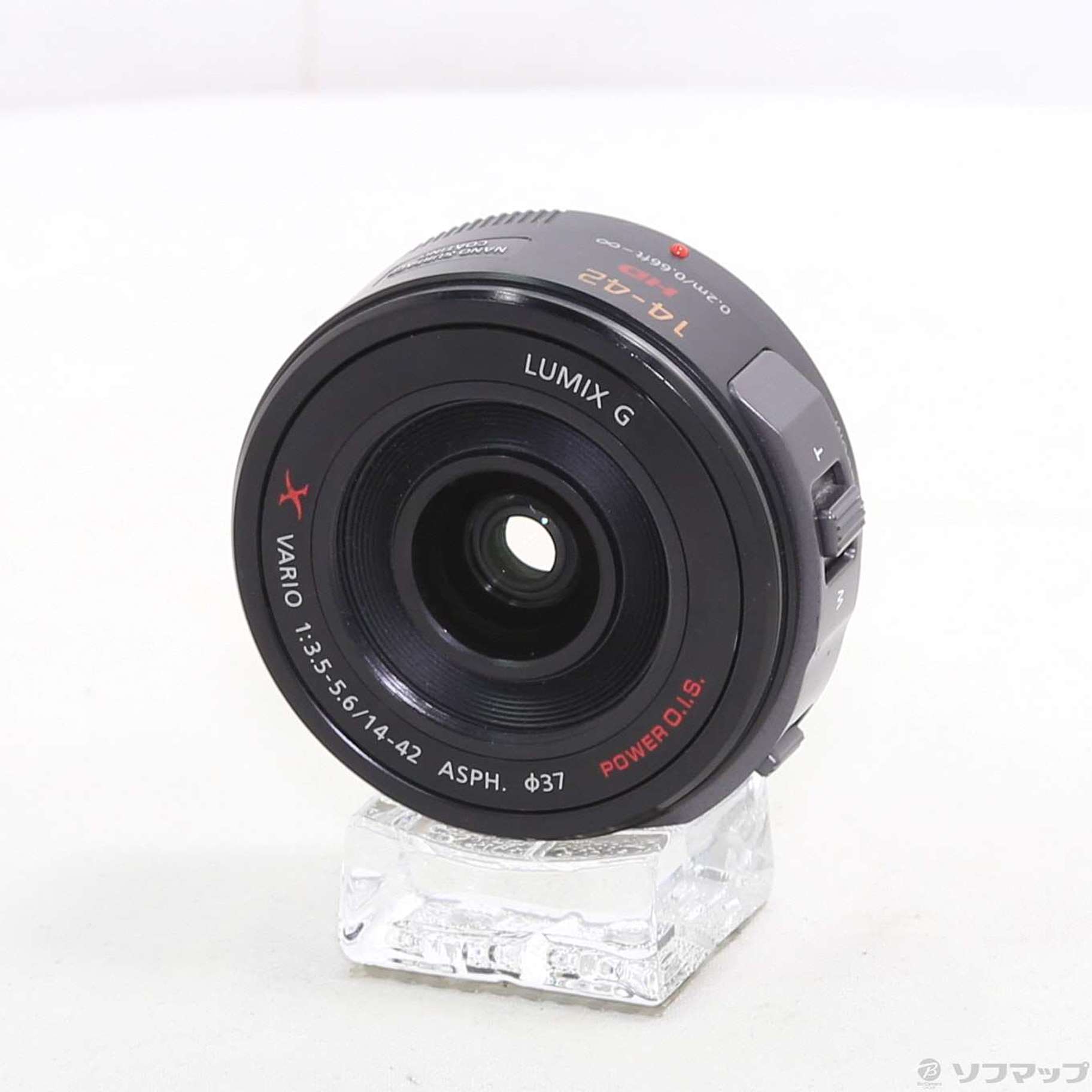 中古】LUMIX G X VARIO PZ 14-42mm F3.5-5.6 (H-PS14042K 