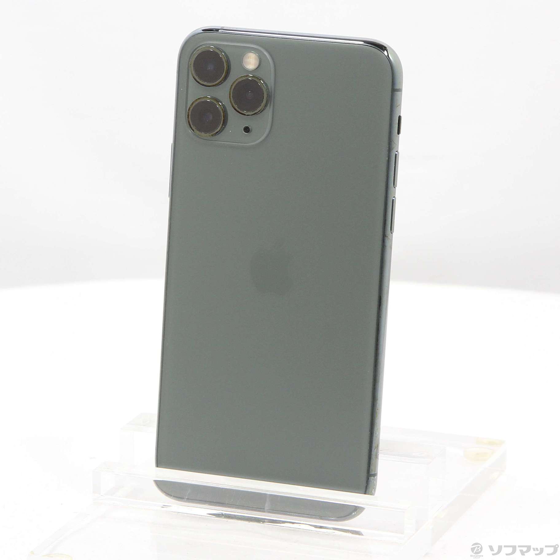 中古】iPhone11 Pro 256GB ミッドナイトグリーン MWCC2J／A SIMフリー [2133055605628] -  リコレ！|ビックカメラグループ ソフマップの中古通販サイト