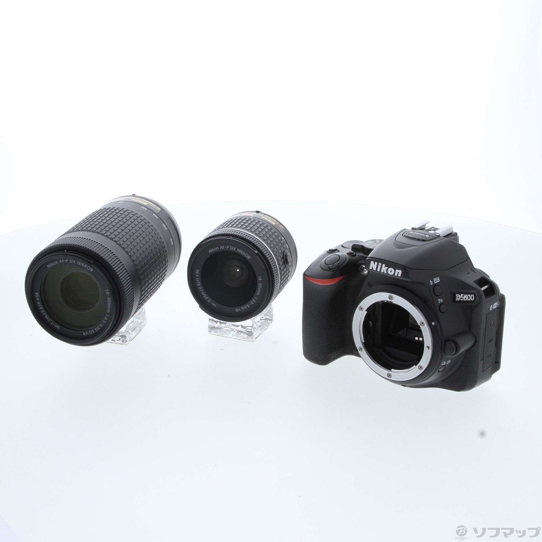 中古】NIKON D5600 ダブルズームキット ブラック [2133055606014] - 法人専用リコレ！|ソフマップの法人専用中古通販サイト