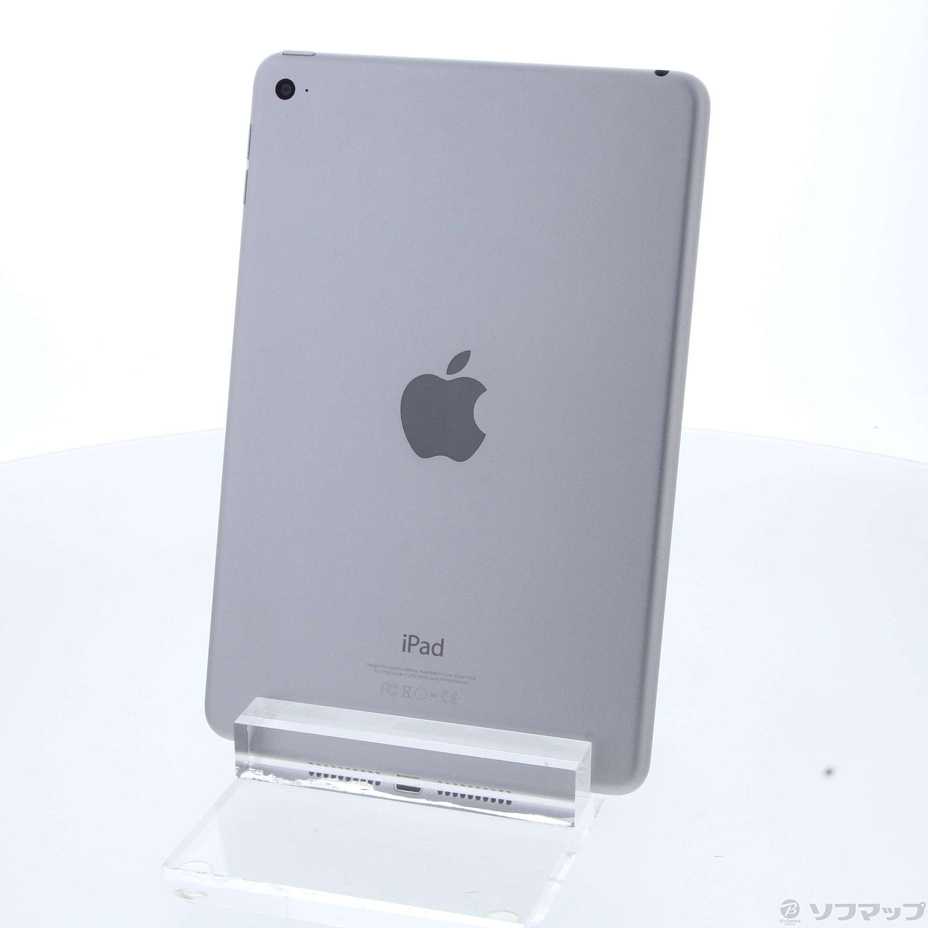 中古】iPad mini 4 128GB スペースグレイ NK9N2J／A Wi-Fi ［7.9インチ ...
