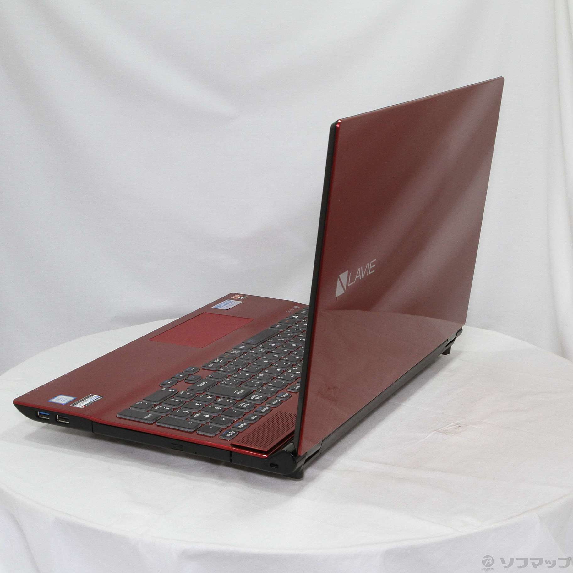 中古】LAVIE Note Standard PC-NS750EAR クリスタルレッド 〔Windows 10〕 ［Core i7 6500U  (2.5GHz)／8GB／ハイブリッドHDD1TB／15.6インチワイド］ [2133055609350] - リコレ！|ビックカメラグループ  ソフマップの中古通販サイト