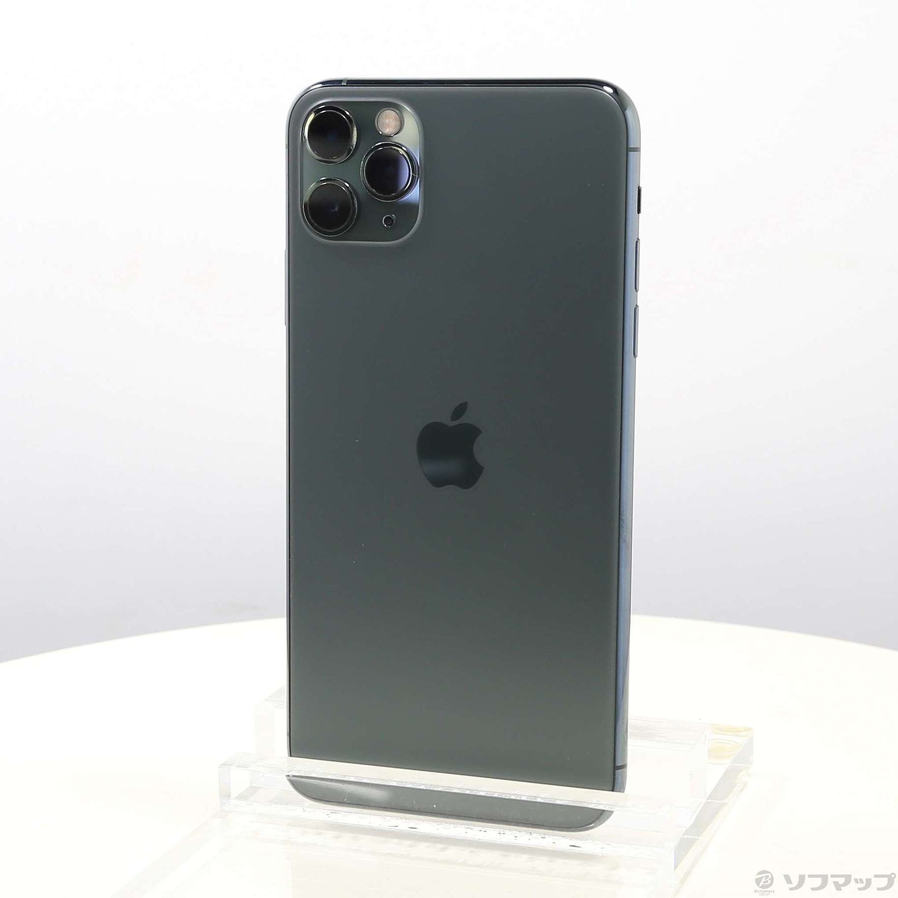 中古】iPhone11 Pro Max 512GB ミッドナイトグリーン MWHR2J／A SIMフリー [2133055614095] -  リコレ！|ビックカメラグループ ソフマップの中古通販サイト