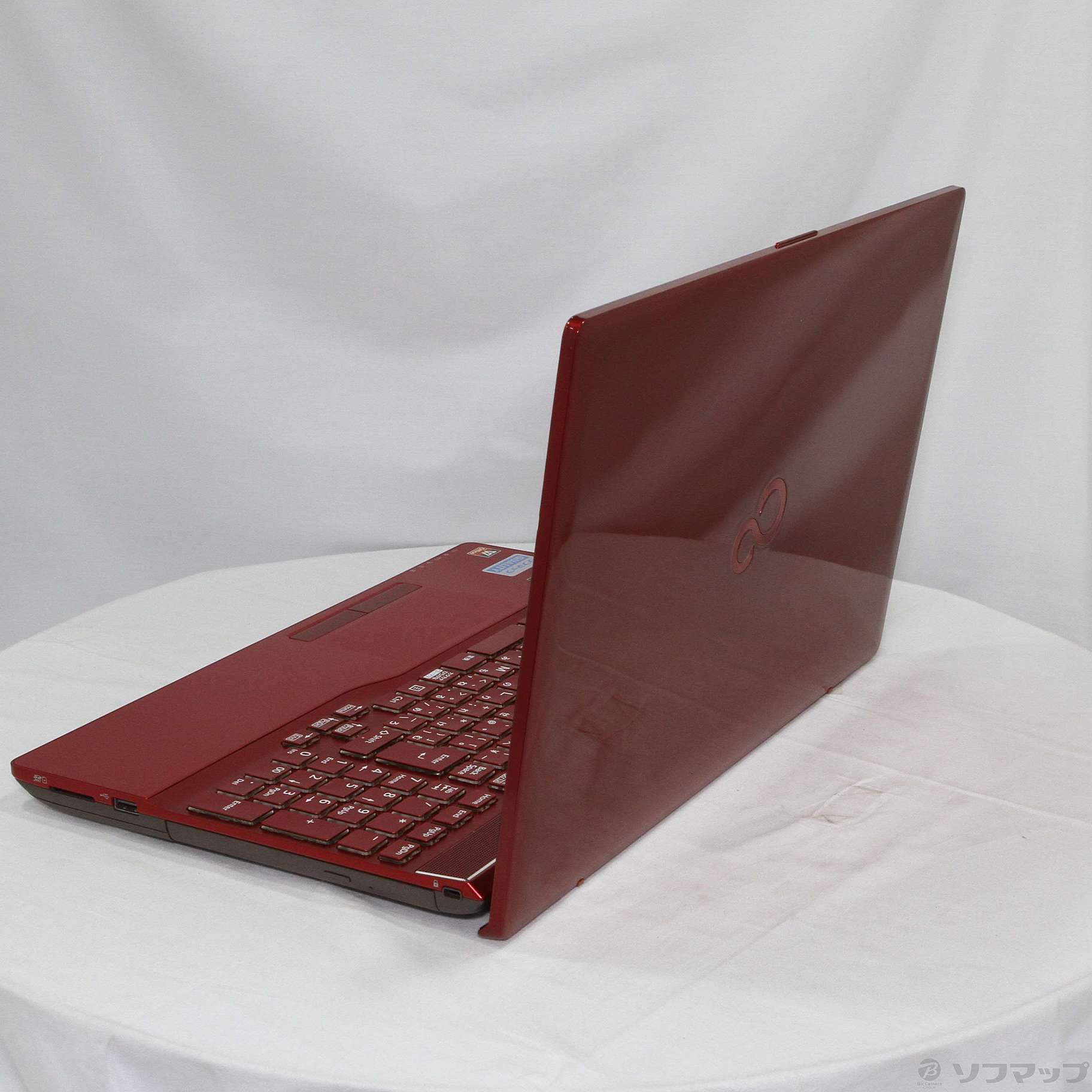 中古】LIFEBOOK AH53／C2 FMVA53C2R ガーネットレッド 〔Windows 10〕 [2133055614446] -  リコレ！|ビックカメラグループ ソフマップの中古通販サイト