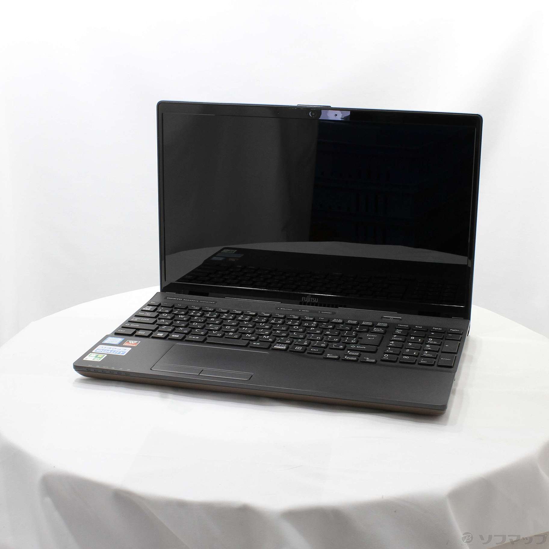 中古】格安安心パソコン LIFEBOOK AH45／C2 FMVA45C2B ブライトブラック 〔Windows 10〕 ［Core-i3-7020U  (2.3GHz)／4GB／HDD1TB／15.6インチワイド］ [2133055628788] - リコレ！|ビックカメラグループ  ソフマップの中古通販サイト