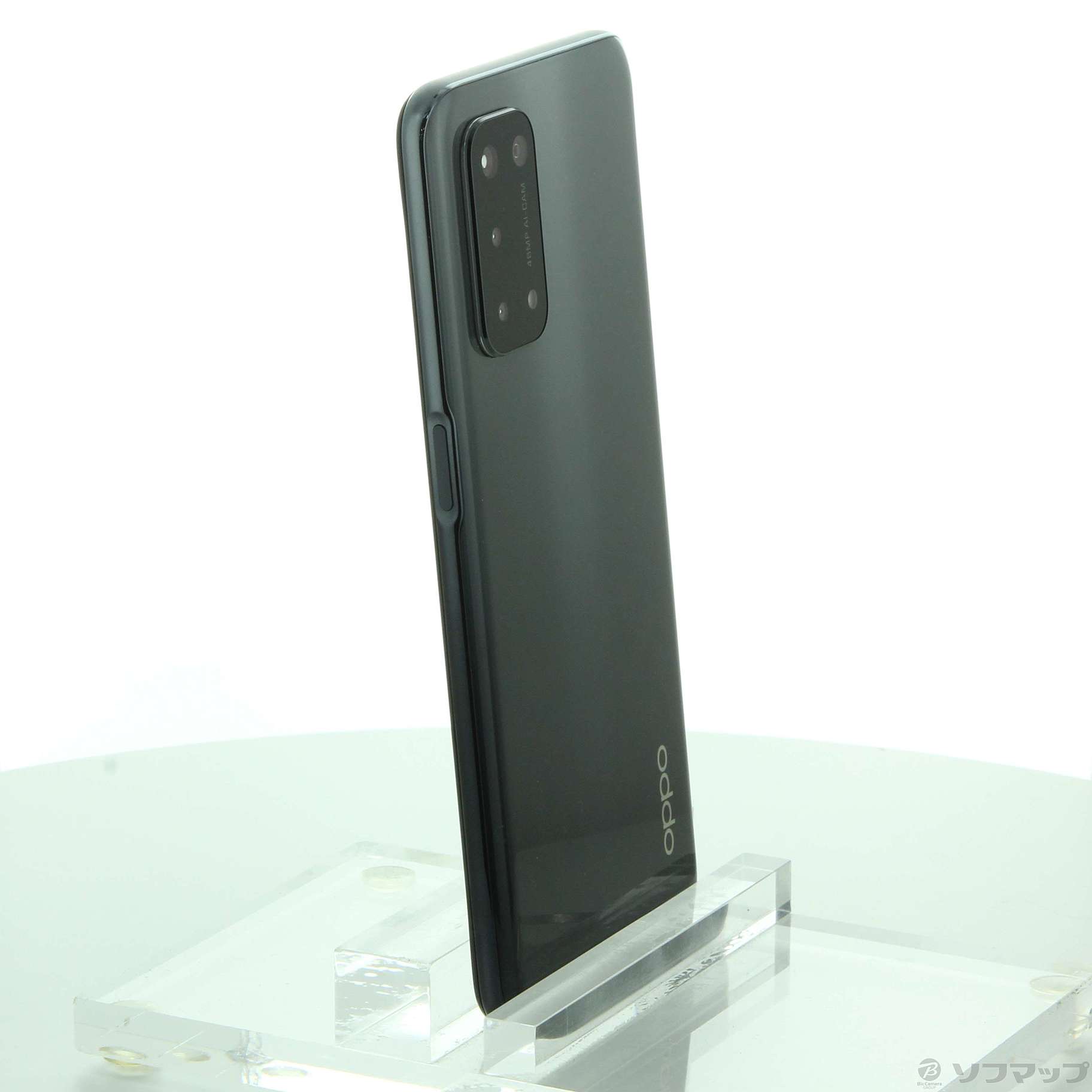 中古】OPPO A54 5G 64GB シルバーブラック OPG02 auロック解除SIM