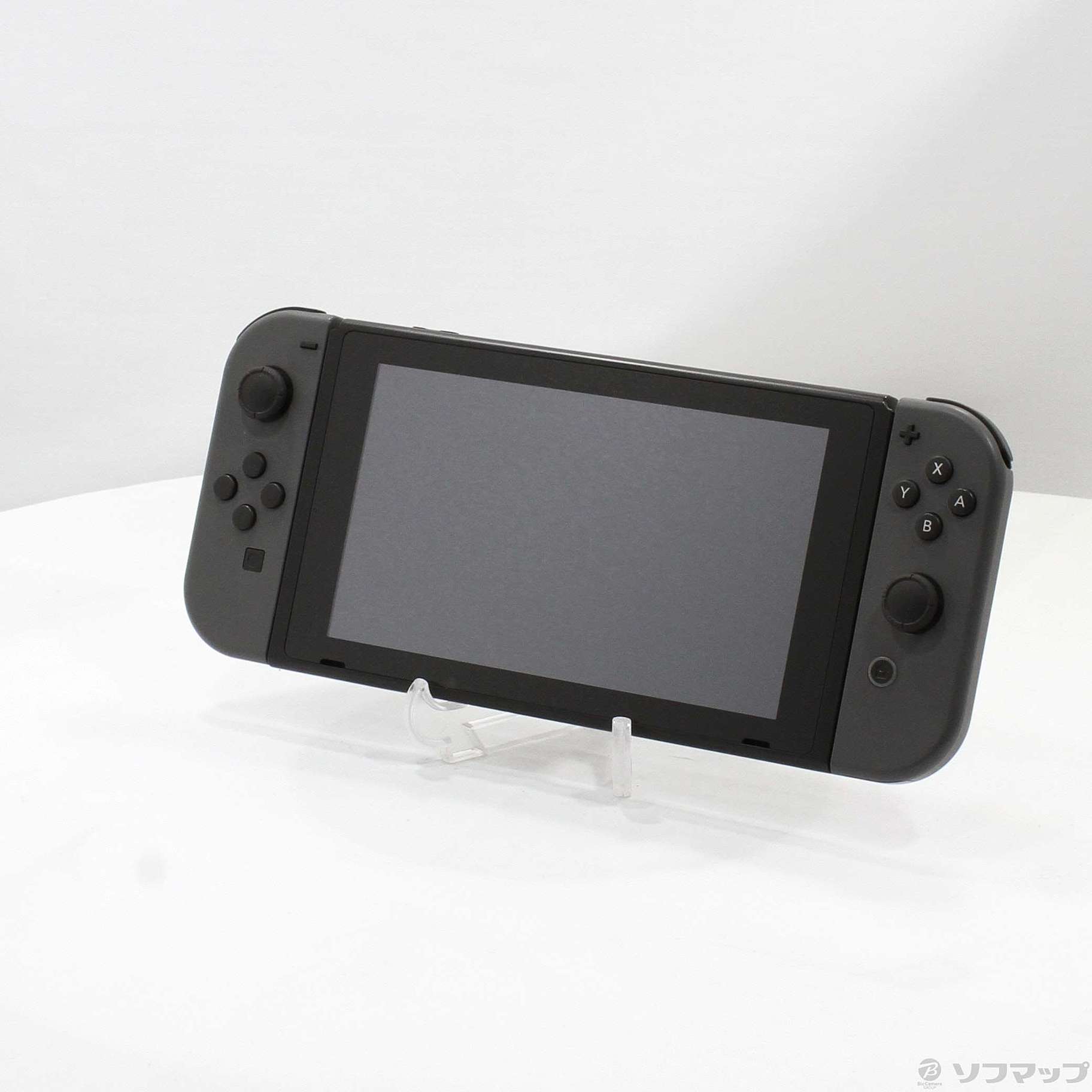 中古品〕 Nintendo Switch Joy-Con (L) ／ (R) グレー (2019年8月 