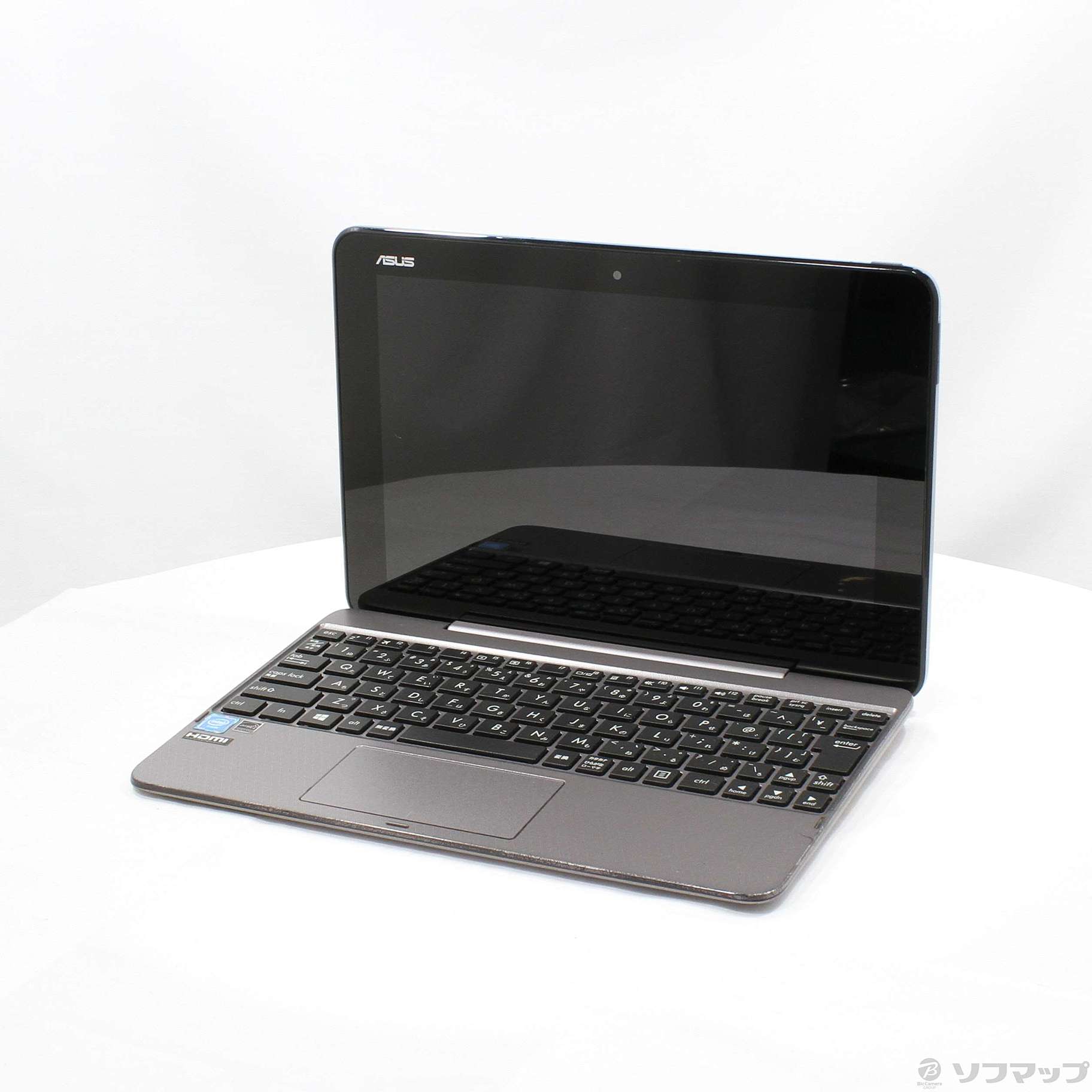 中古】TransBook T101HA T101HA-G128 グレーシアグレー 〔Windows 10 