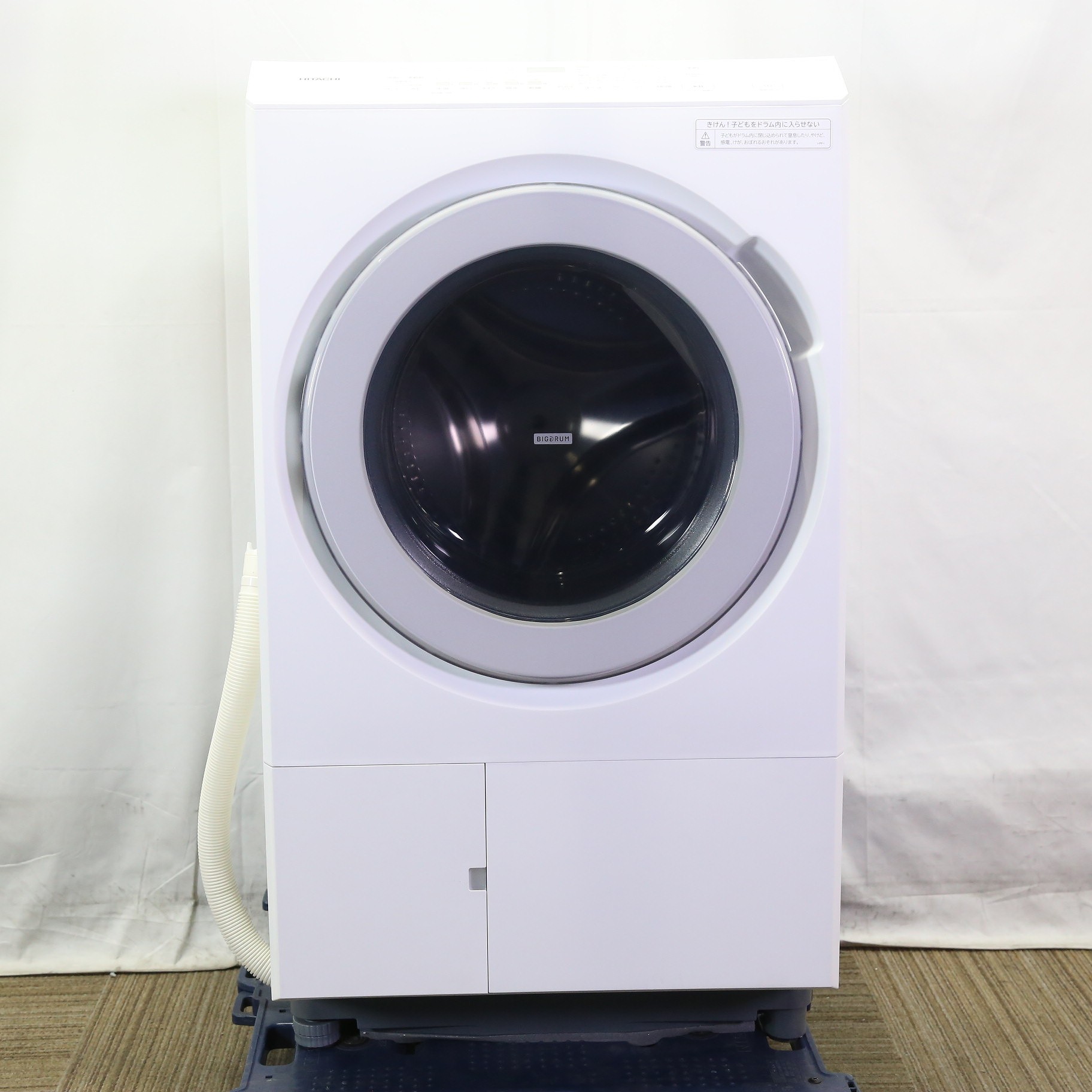 中古】〔中古品〕 ドラム式洗濯機 ビッグドラム ホワイト BD-SX120JL-W 