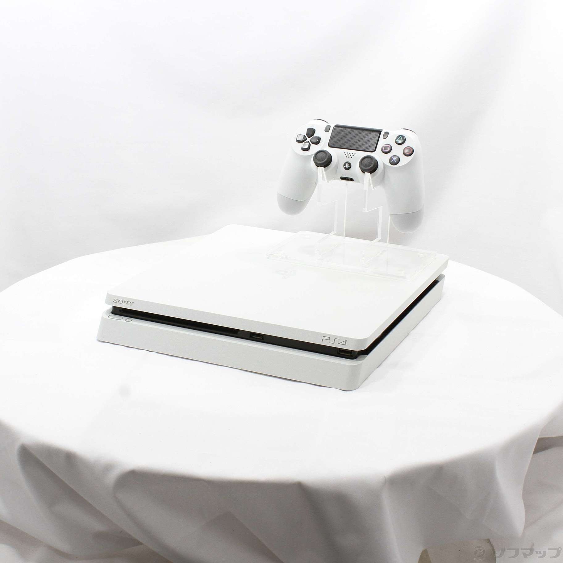 〔中古品〕 PlayStation 4 グレイシャー・ホワイト 500GB