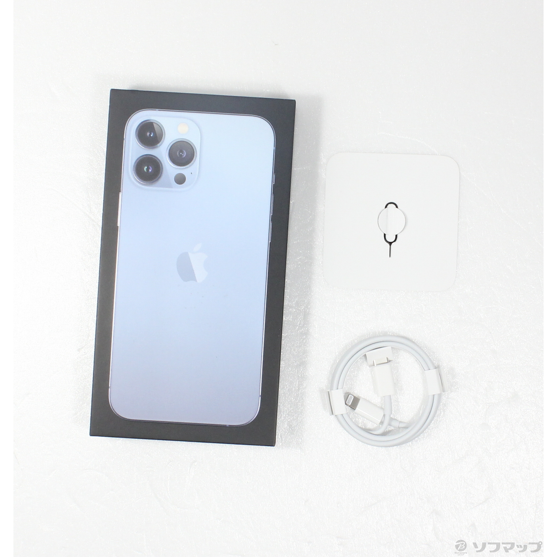 中古】iPhone13 Pro Max 256GB シエラブルー MLJD3J／A SIMフリー [2133055657801] -  リコレ！|ビックカメラグループ ソフマップの中古通販サイト