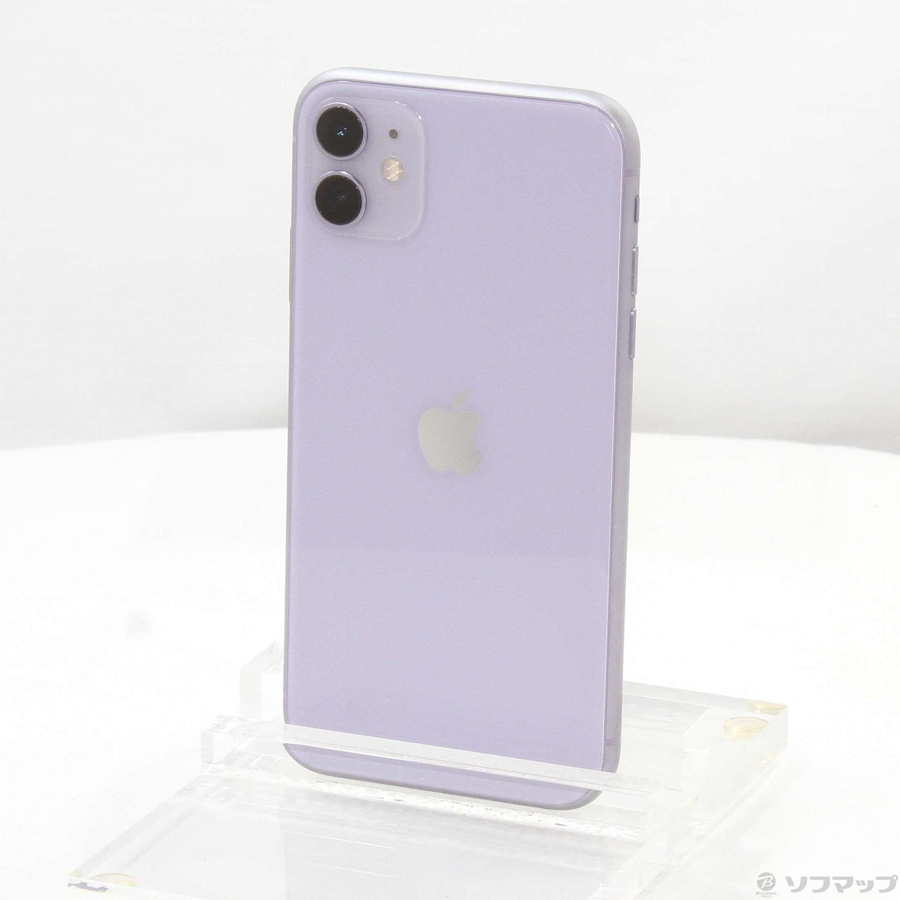 中古】iPhone11 64GB パープル MWLX2J／A SIMフリー [2133055664274 