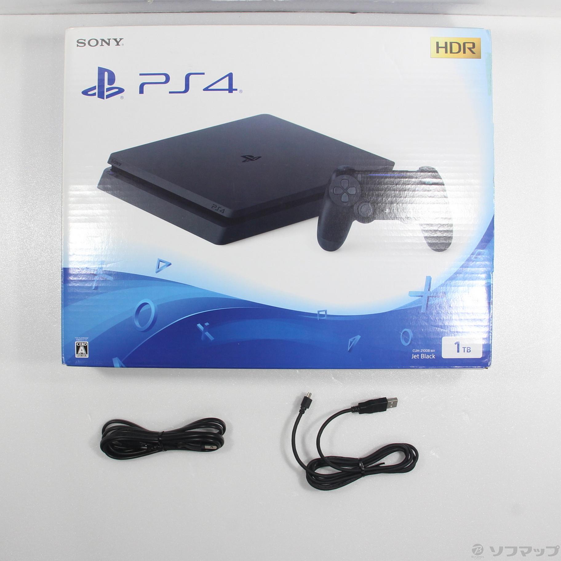 中古品〕 PlayStation 4 ジェット・ブラック 1TB｜の通販はアキバ 
