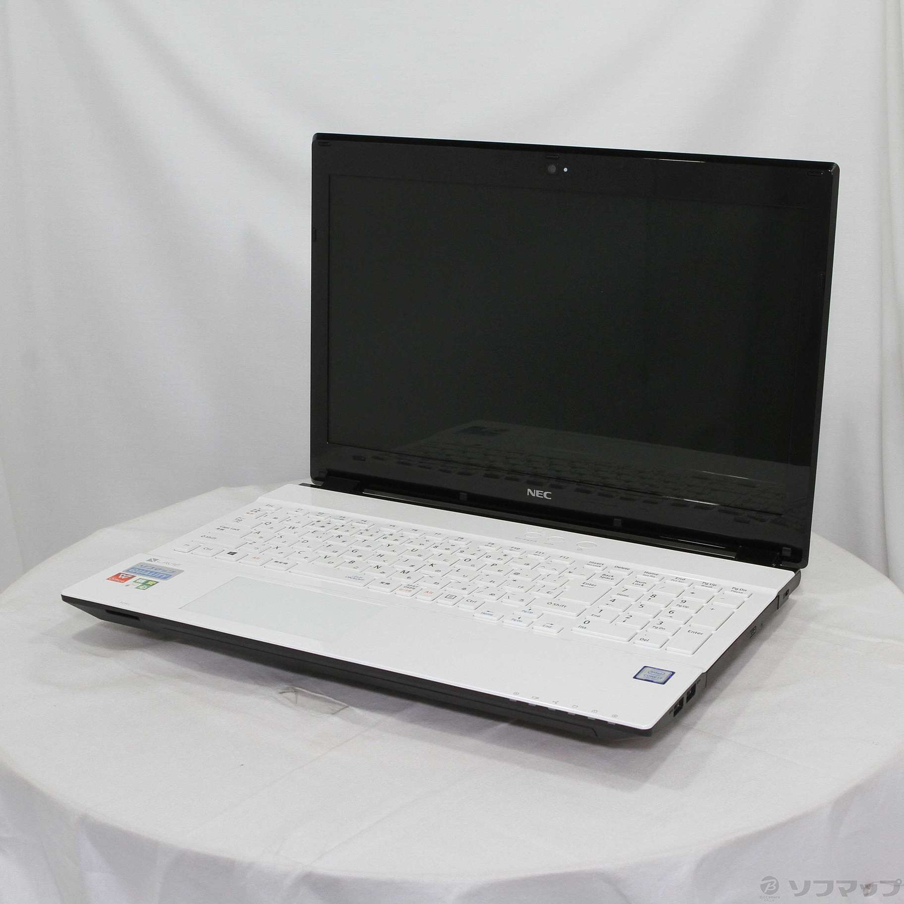 中古】格安安心パソコン LaVie Note Standard NS600／GAW PC-NS600GAW クリスタルホワイト 〔Windows  10〕 ［Core i7 7500U (2.7GHz)／4GB／HDD1TB／15.6インチワイド］ [2133055665714] -  リコレ！|ビックカメラグループ ソフマップの中古通販サイト