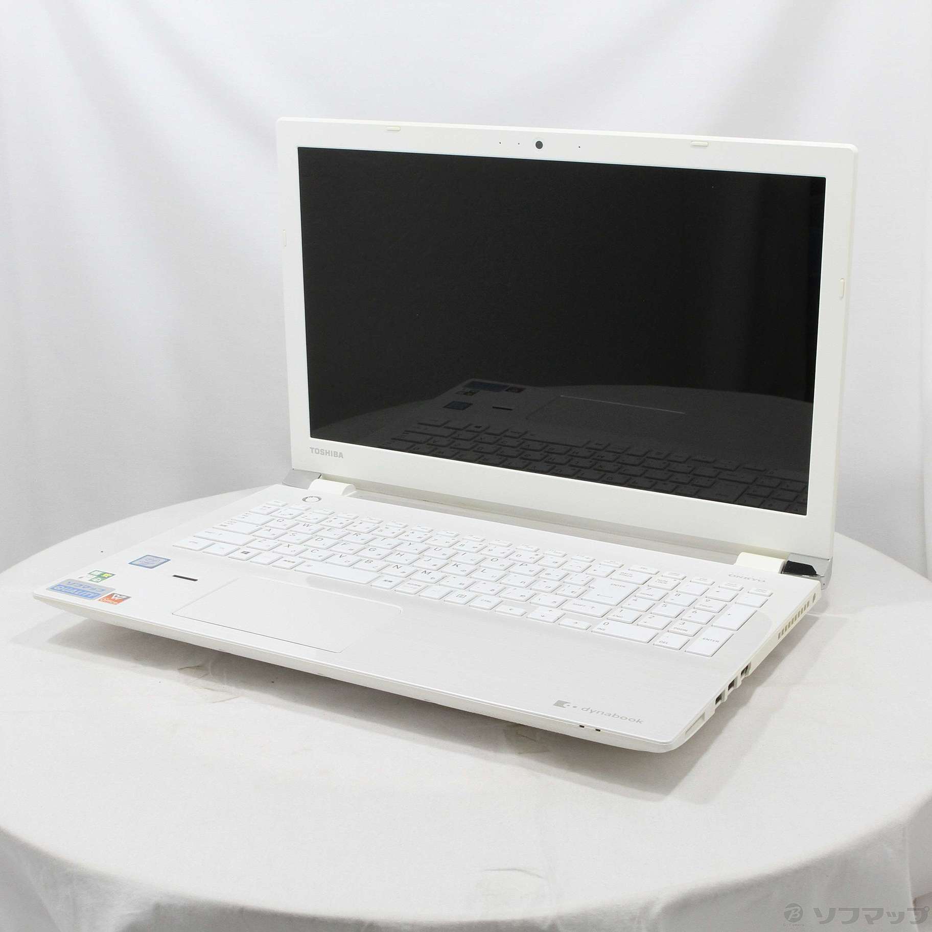 本日限定！dynabook ノートPC ホワイト　型番：PT75BWP-BJA2 中古】格安安心パソコン dynabook T75／BW PT75BWP-BJA2 リュクス