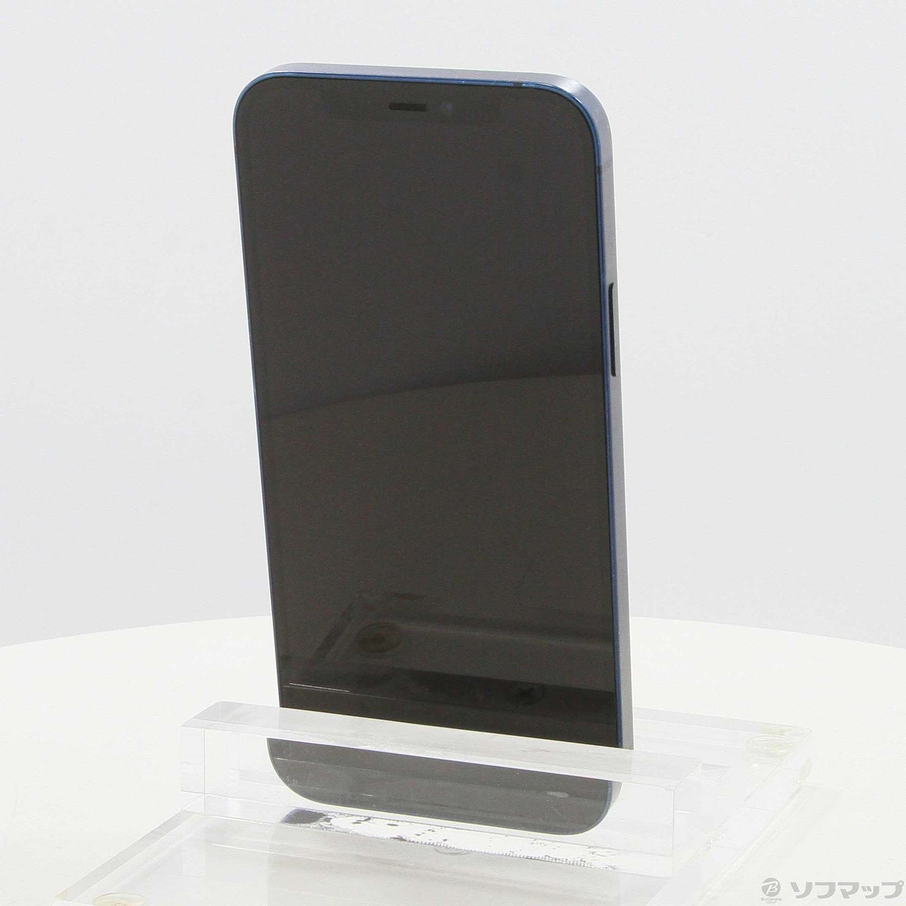 中古】iPhone12 128GB ブルー MGHX3J／A SIMフリー
