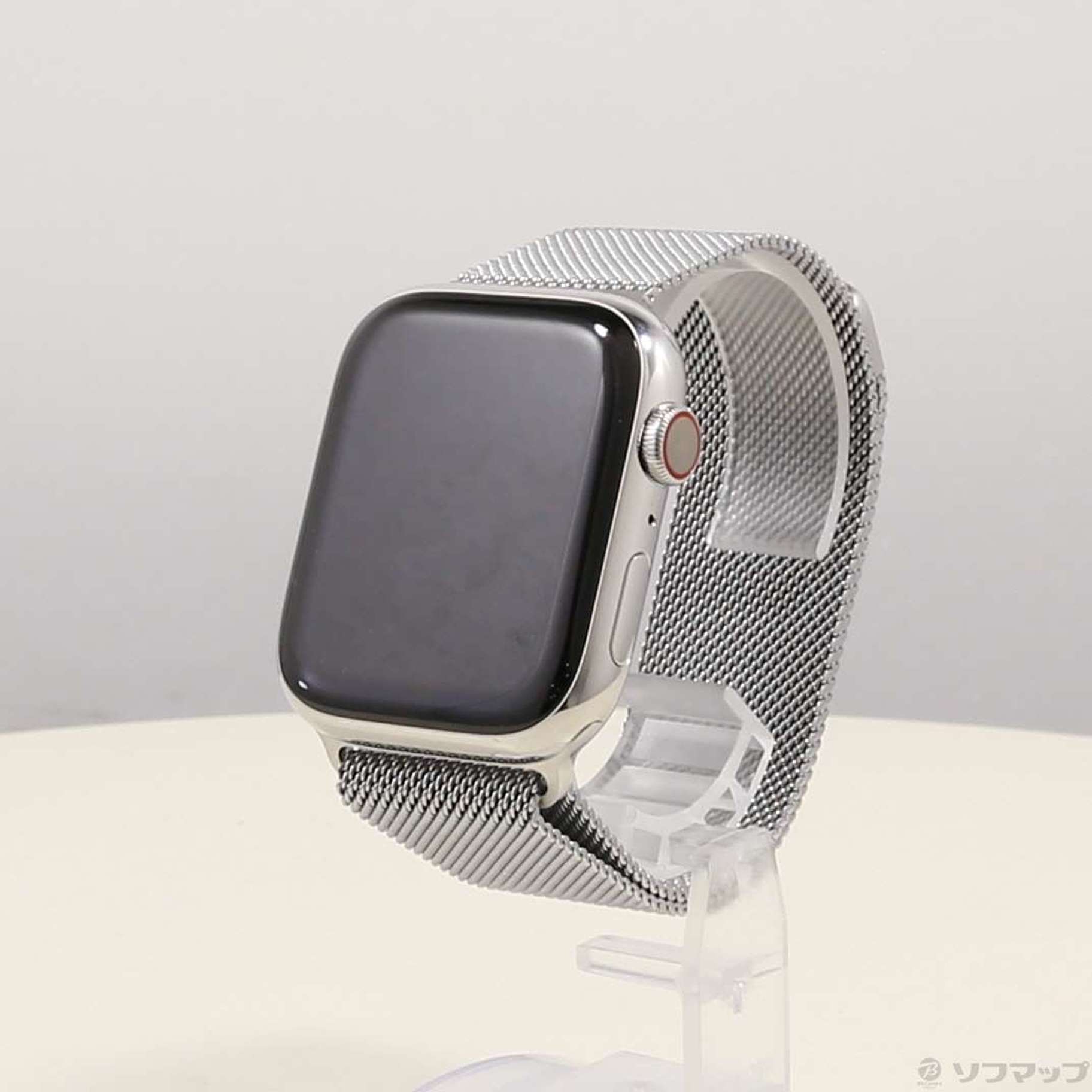 〔展示品〕 Apple Watch Series 7 GPS + Cellular 45mm シルバーステンレススチールケース シルバーミラネーゼループ